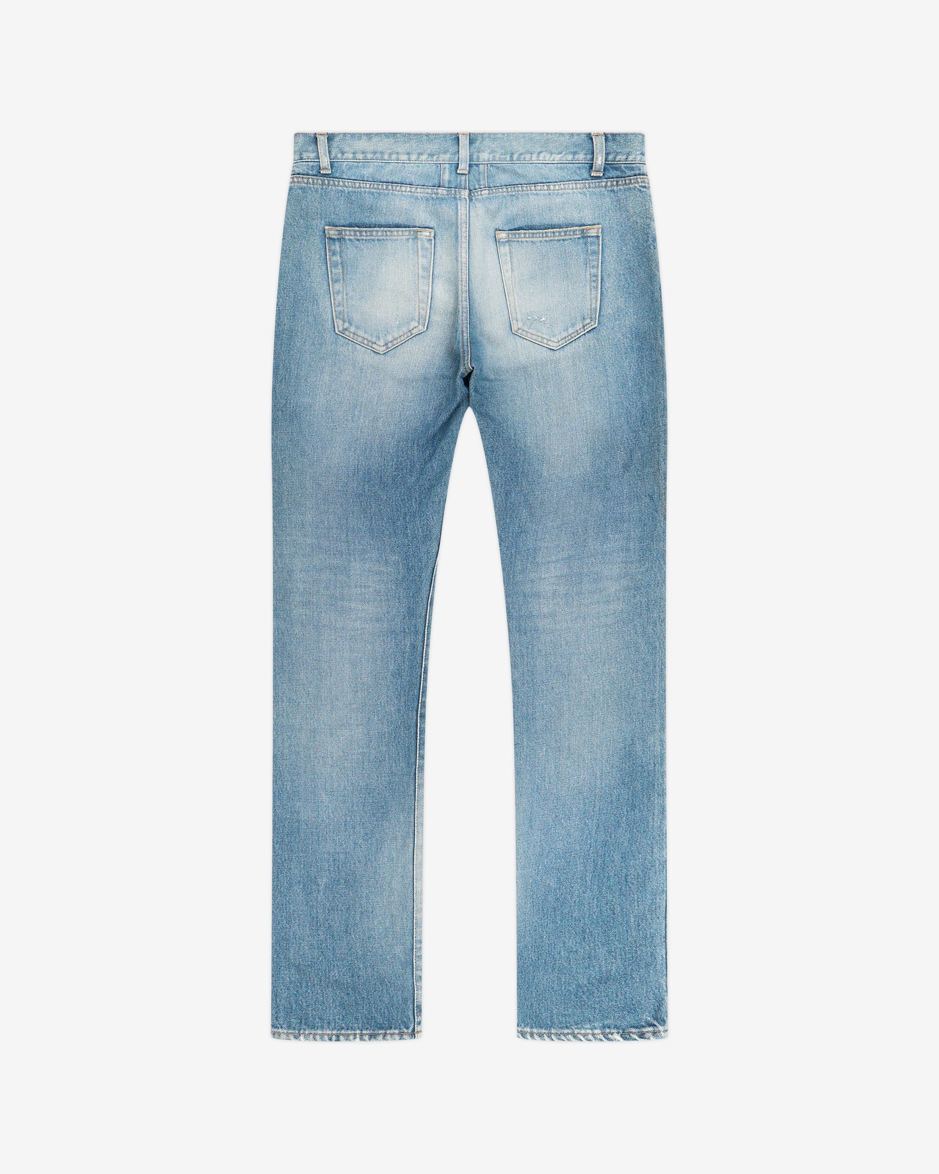 Saint Laurent Paris D02 Distressed Denim (2016) Size US 31 - 2 Thumbnail