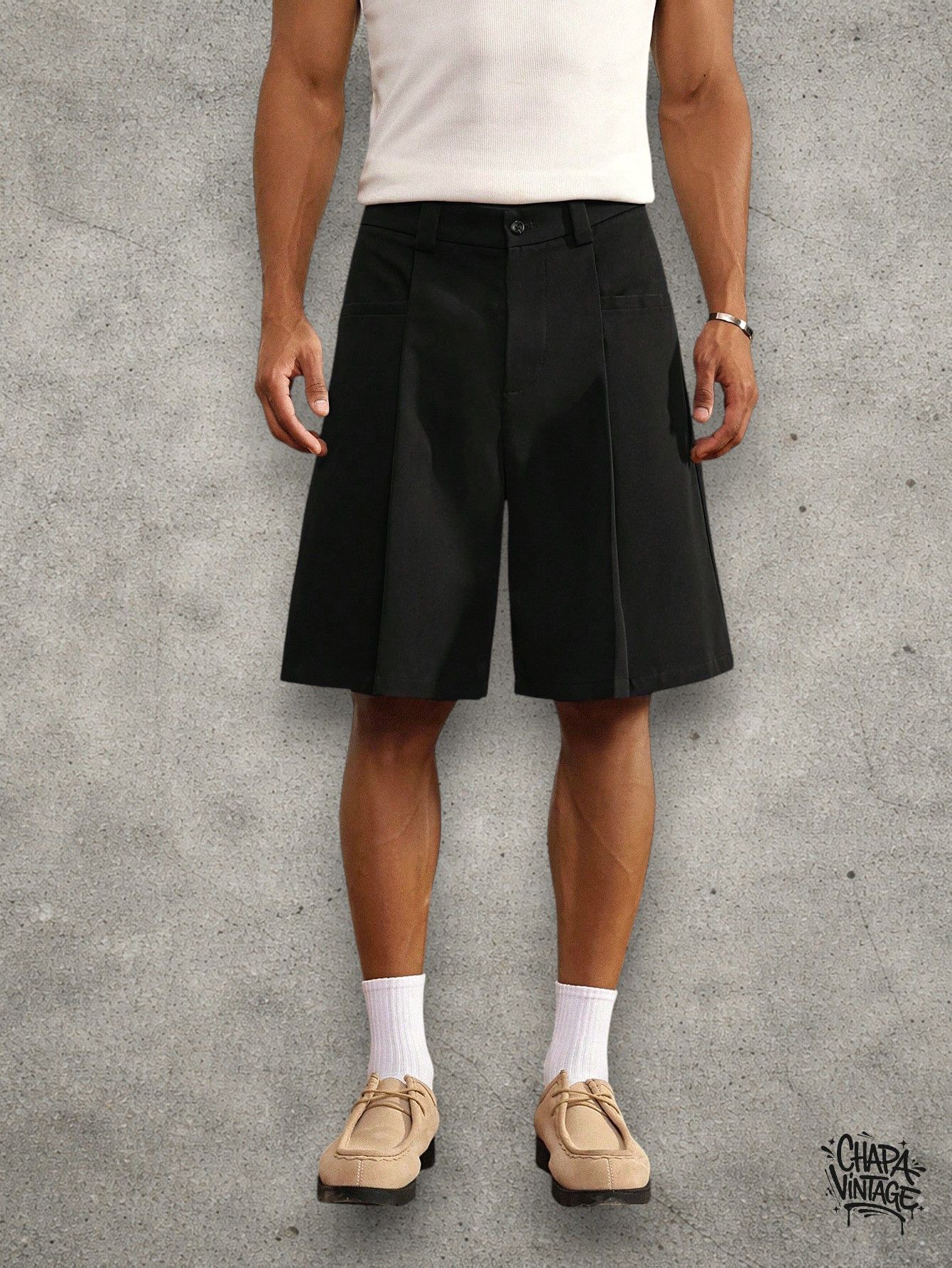 Vintage Casual avant garde shorts Size US 32 / EU 48 - 2 Thumbnail