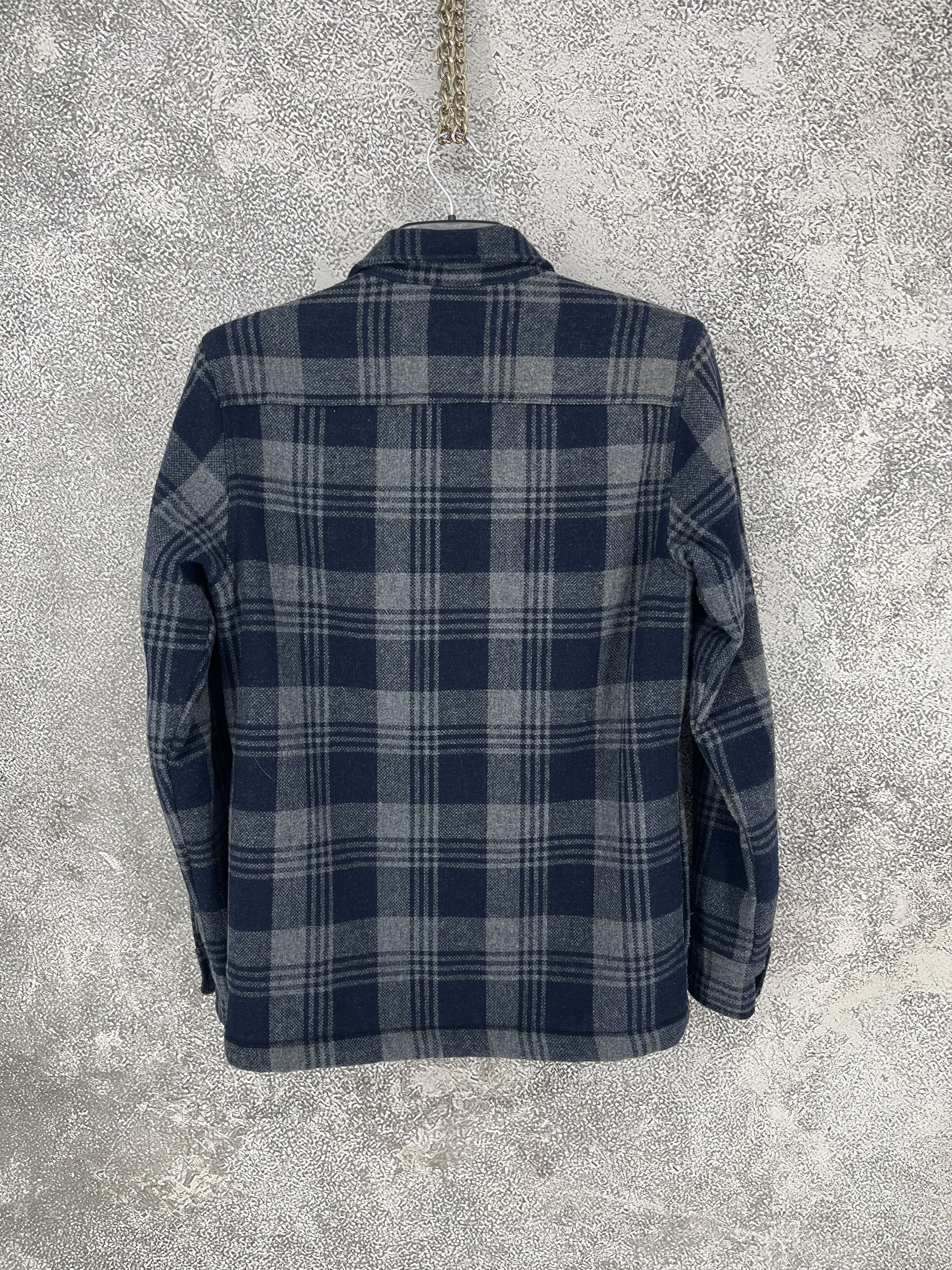 Edwin Edvin Sherpa-Lined Flannel Shirt Jacket Men’s Size-M Size US M / EU 48-50 / 2 - 8 Thumbnail