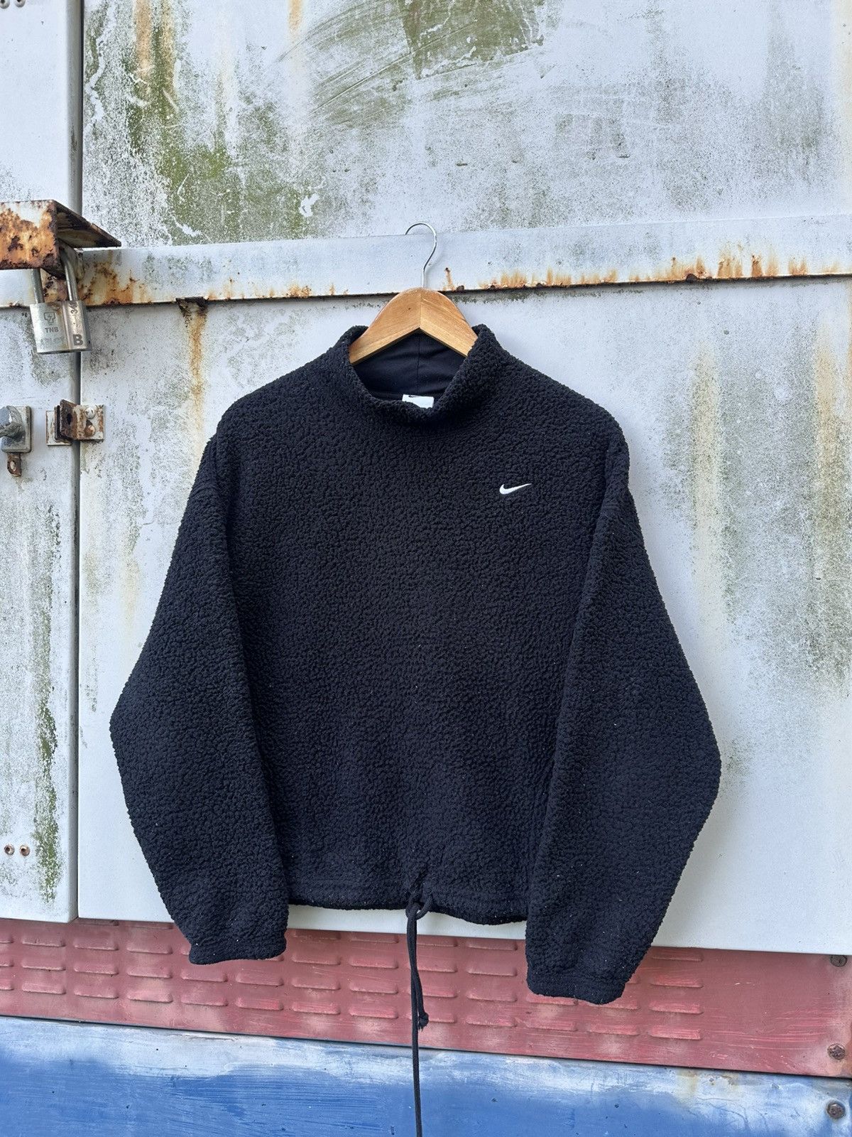 Nike 👹Nike Fleece Croptop Jacket Size US M / EU 48-50 / 2 - 2 Thumbnail