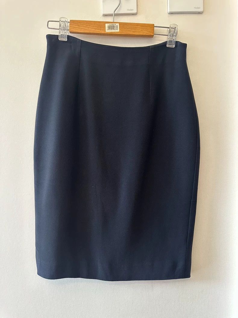 Alexander McQueen Alexander McQueen Black Midi Skirt Size 38- DMC Size US 38 / EU 54 - 1 Thumbnail