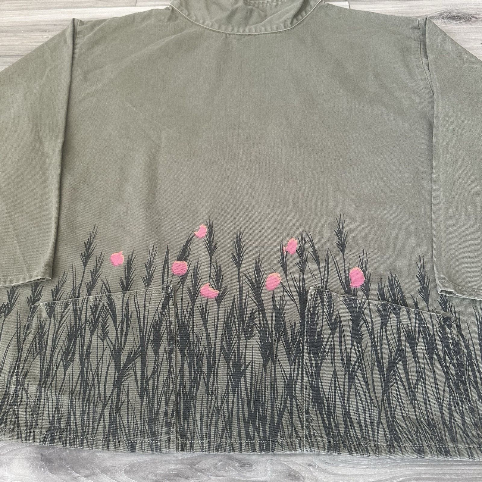 Levi's Levi's Vintage Clothing LVC Men's Smock Green Mens Large Size US M / EU 48-50 / 2 - 2 Thumbnail