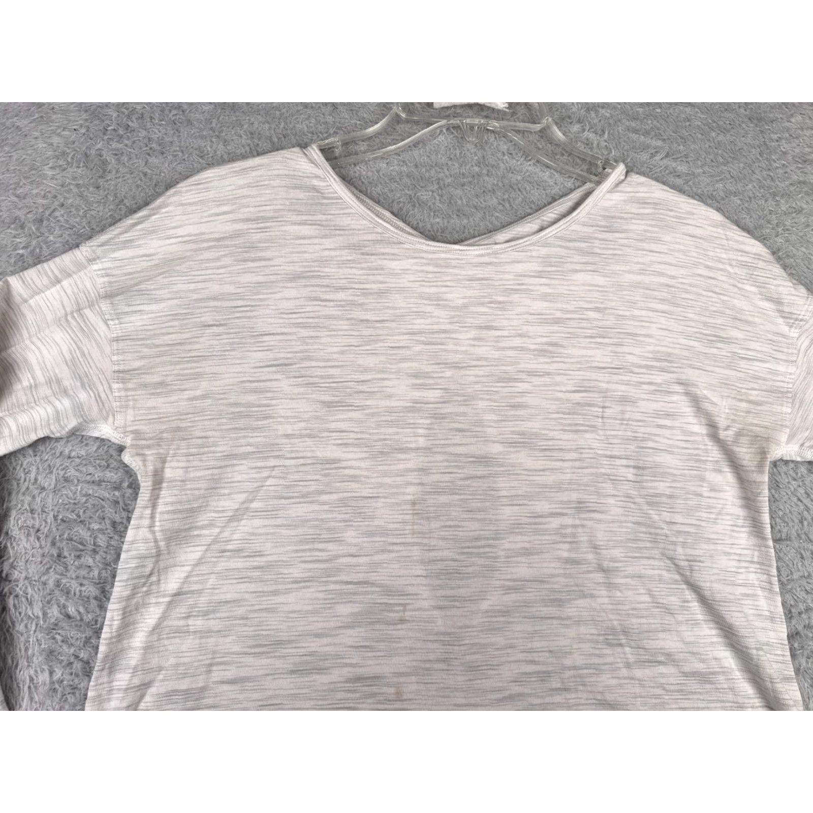 Lululemon Lululemon Shirt Women 8 Gray Heather Back Into It Long Sleeve READ W3BIOS Size M / US 6-8 / IT 42-44 - 7 Thumbnail