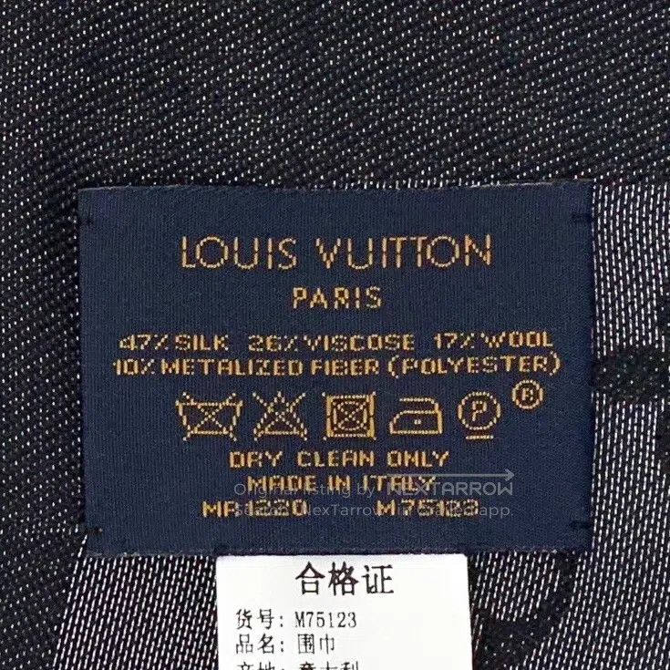 Louis Vuitton Louis Vuitton Monogram Shine Black and Grey logo Old Flowe Size ONE SIZE - 6 Thumbnail