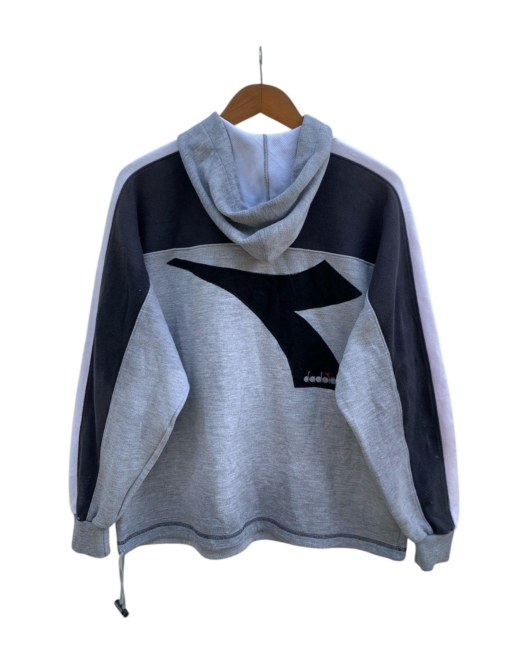 Diadora Vintage Diadora Light Your Fire Hoodie Jacket Size US M / EU 48-50 / 2 - 3 Thumbnail