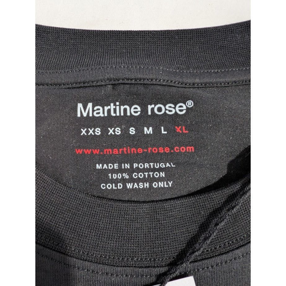 Martine Rose o1rshd1 Oversize Short Sleeve T-Shirt in Black XL Size US XL / EU 56 / 4 - 16 Thumbnail