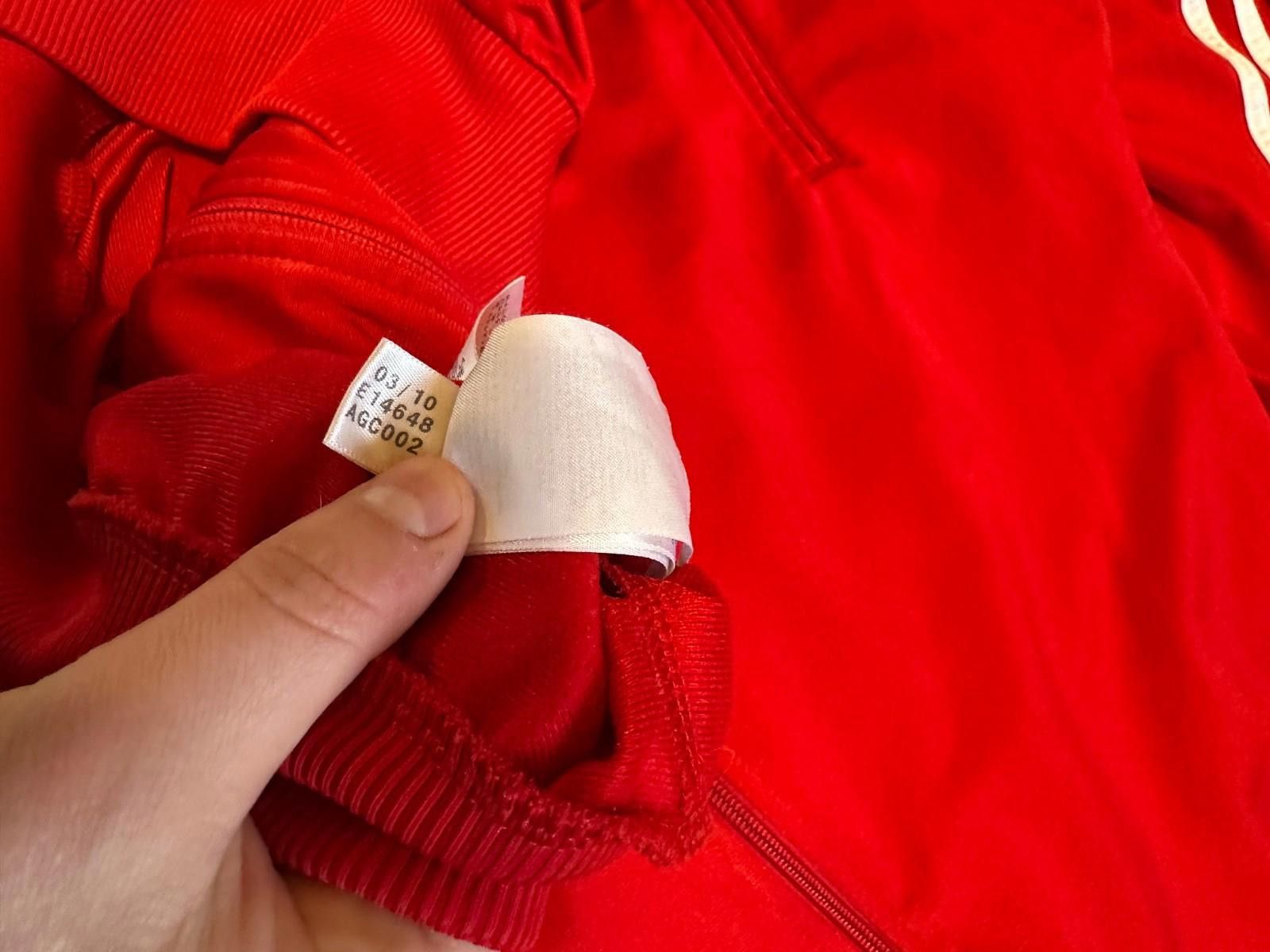 Adidas Vintage Adidas Track Jacket Red Sz M Size US M / EU 48-50 / 2 - 8 Thumbnail