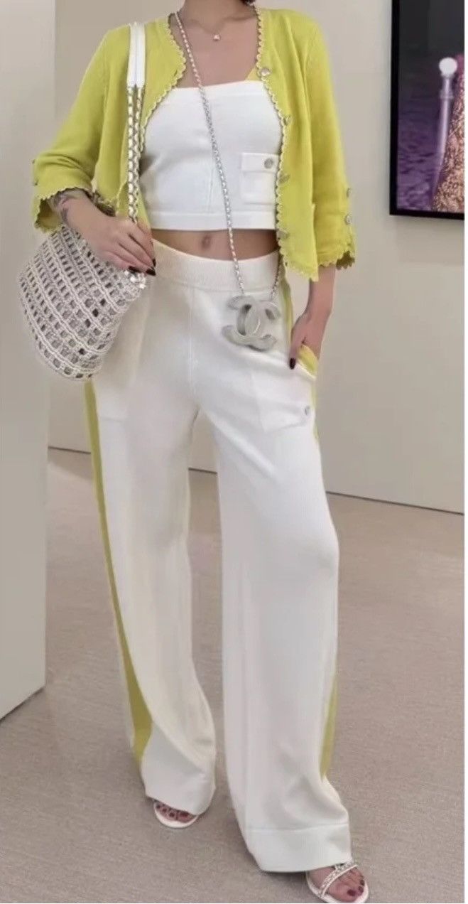 Chanel Chanel 25C crop top pants szie 36 Size XS / US 0-2 / IT 36-38 - 14 Thumbnail