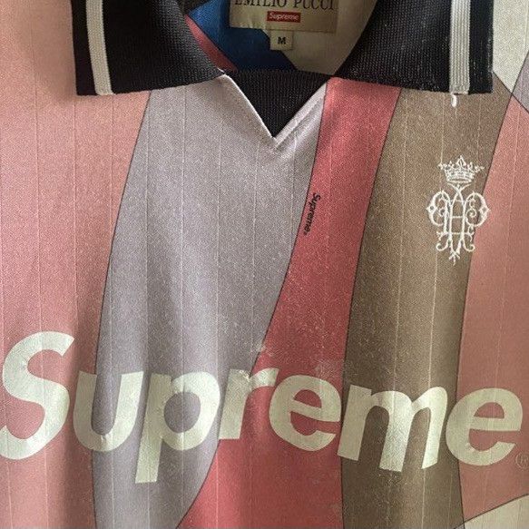 Supreme Supreme Emilio Pucci Soccer Jersey SS21 Size US M / EU 48-50 / 2 - 3 Thumbnail