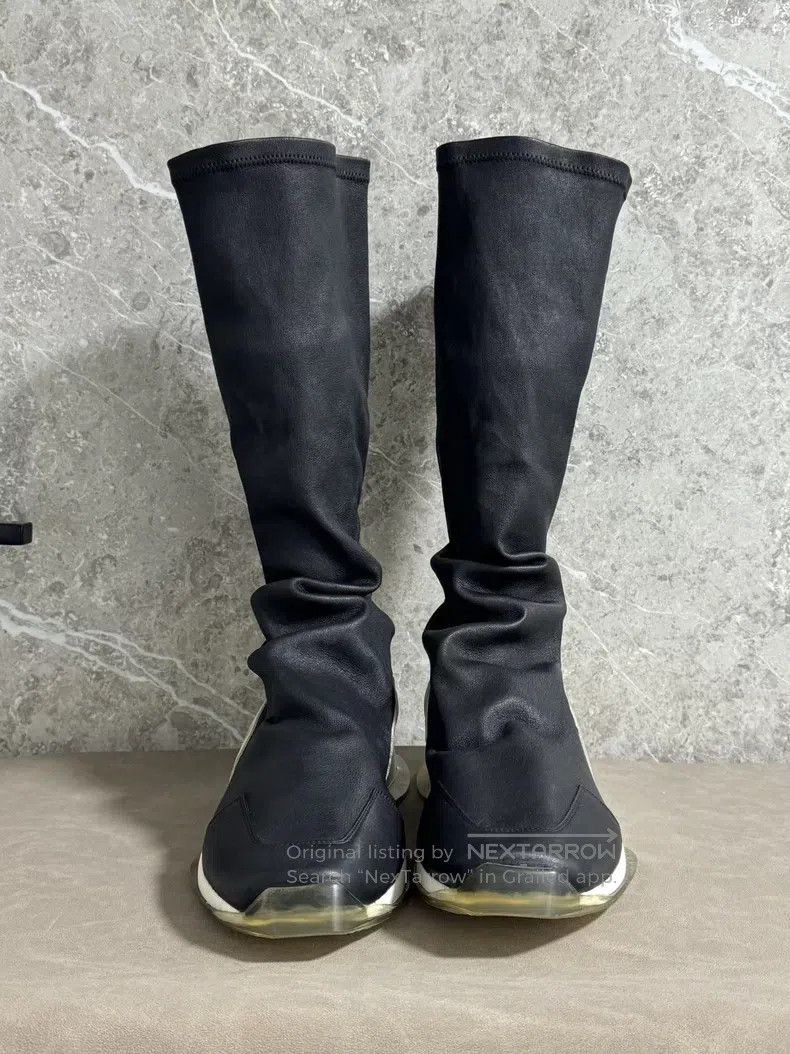 Rick Owens RICK OWENS Transparent Sole Tank Boots Size US 10 / EU 43 - 2 Thumbnail