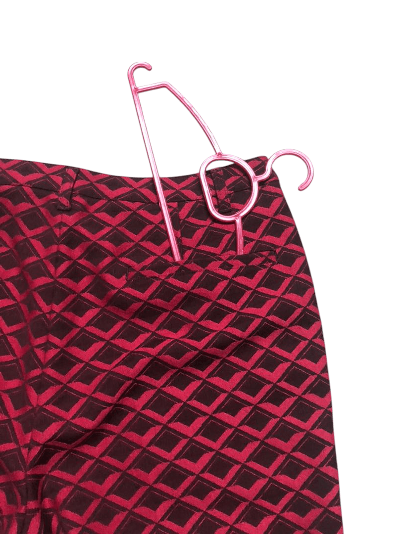 Krizia × Krizia Uomo Evex By Krizia Geometric Colourful Ankle Pants Women Size 30" / US 8 / IT 44 - 13 Thumbnail