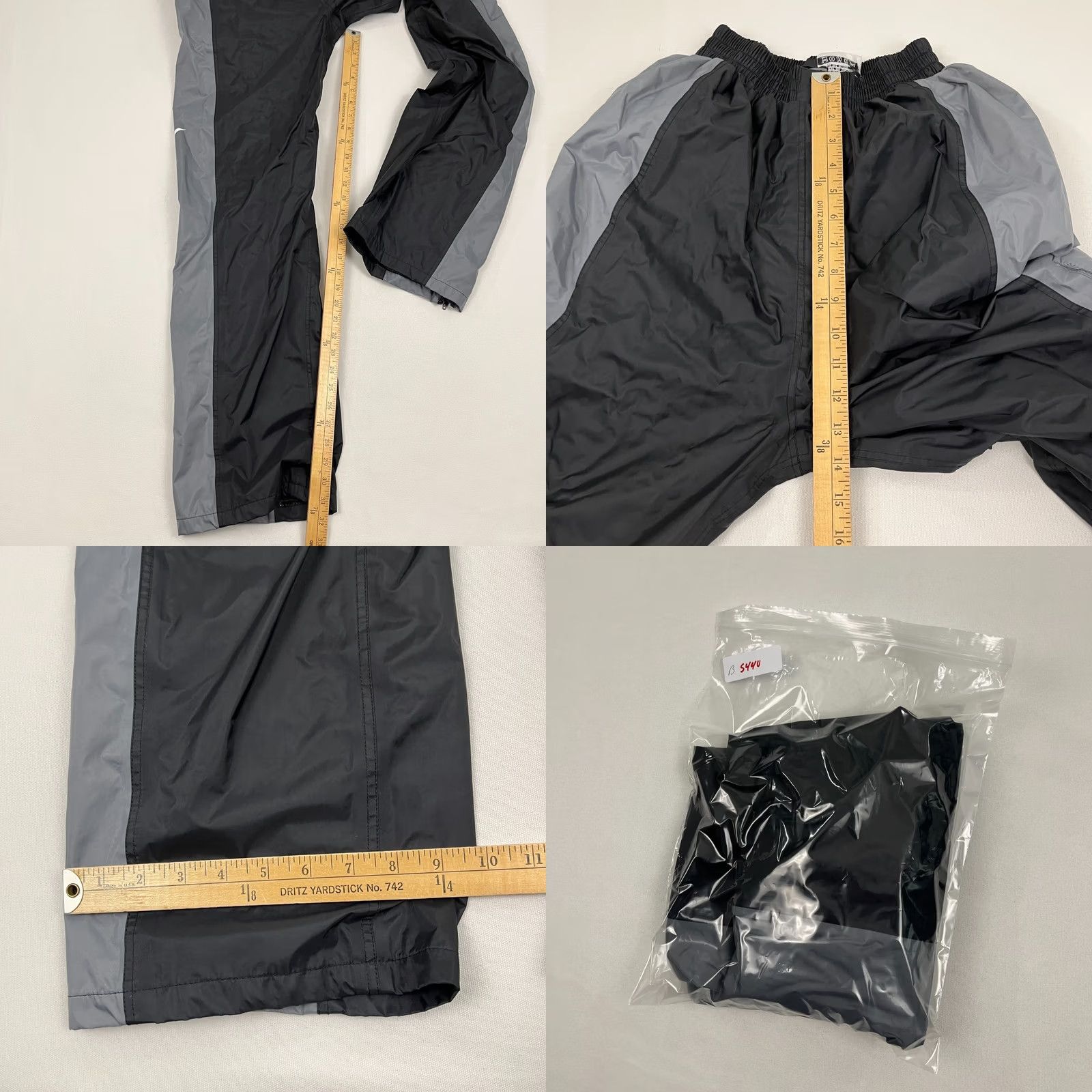 Alpinestars VINTAGE Alpinestars Pants Male M x 32 Gray Black Windbreaker Shirt City Casual Speeding Street Racing Men Mens Size US 31 - 7 Thumbnail