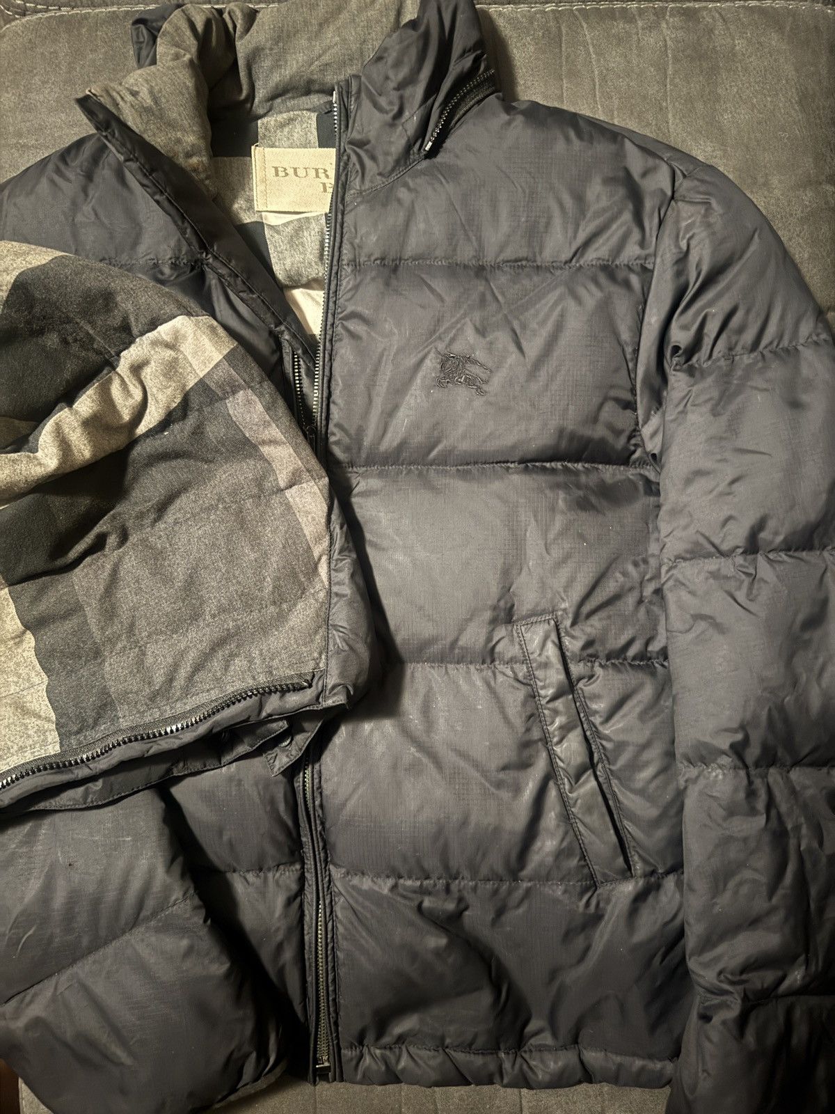 Burberry BURBERRY DOWN JACKET Size US XL / EU 56 / 4 - 1 Thumbnail