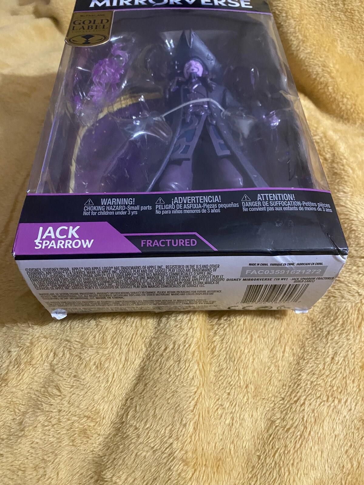 Other McFarlane Figure 7" Disney Mirror Jack Sparrow Fractured New Size ONE SIZE - 10 Thumbnail