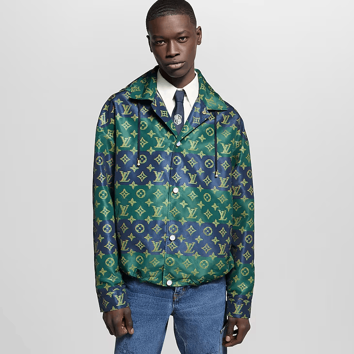 Louis Vuitton Monogram Printed Coach Jacket Size US M / EU 48-50 / 2 - 3 Thumbnail