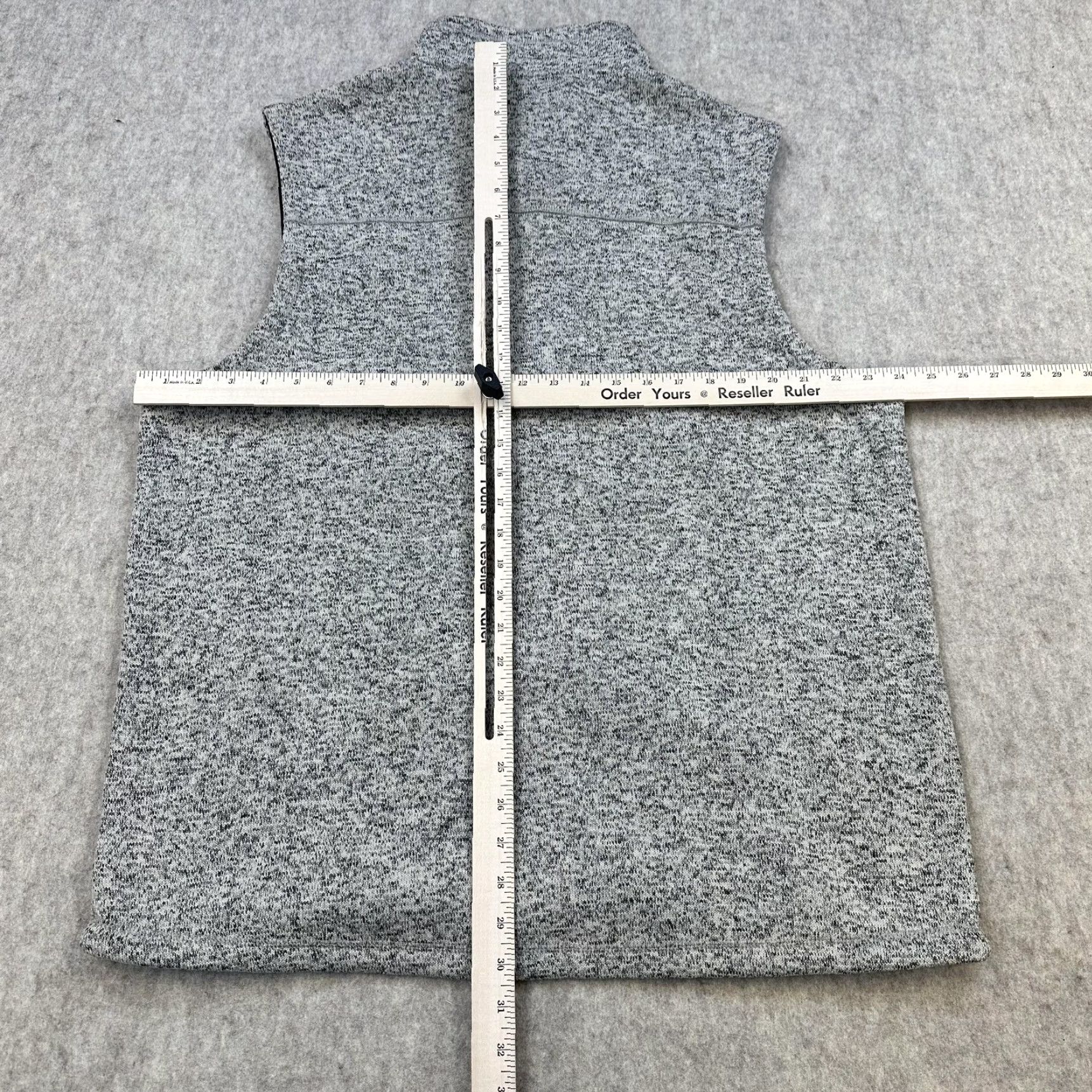 Vintage Field & Stream Vest Mens XL Gray Fleece Full Zip Stand Collar Outdoor Shirt Size US XL / EU 56 / 4 - 7 Thumbnail