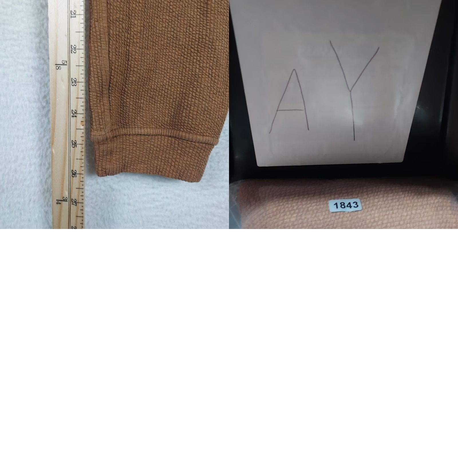 Lululemon Lululemon Womens Brown Textured Joggers Thermal Waffle Lounge Pants Size 6 Womens Jogger Pants Brown Textured Thermal Lounge Pants Size 28" / US 6 / IT 42 - 8 Thumbnail