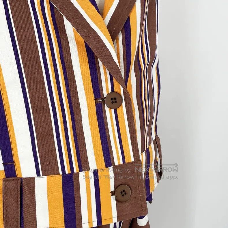 Issey Miyake Issey Miyake Color-block Coat Size M / US 6-8 / IT 42-44 - 4 Thumbnail