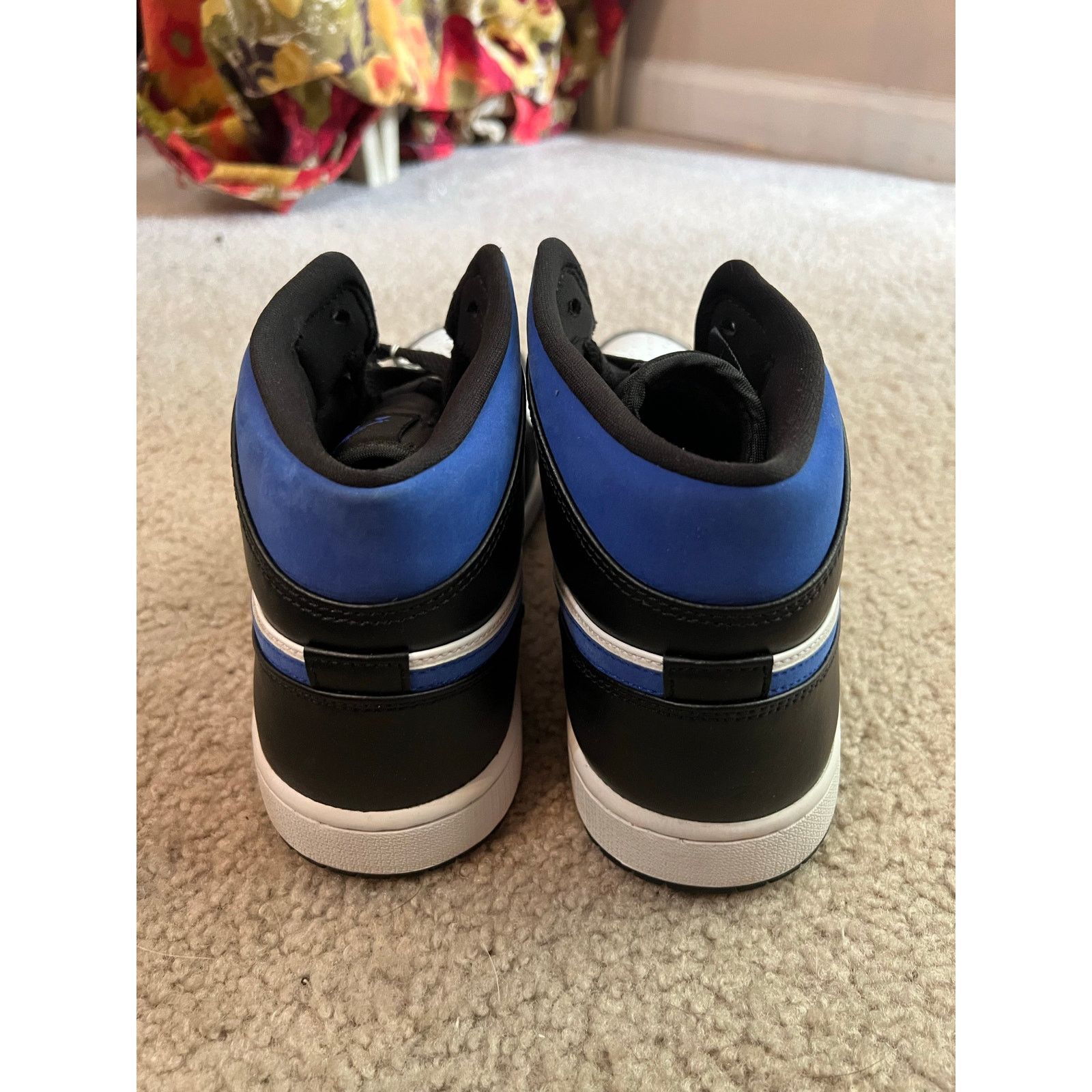 Jordan Brand Jordan 1 Mid Racer Blue Size 10.5 Size US 10.5 / EU 43-44 - 4 Thumbnail