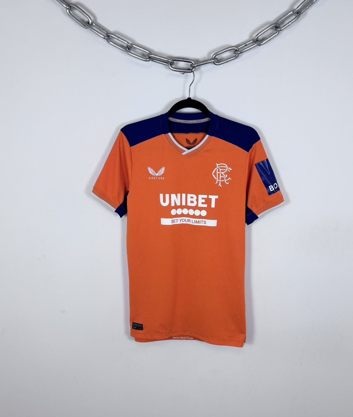 Castore Castore Glasgow Rangers 2022/2023 Third Kit Soccer Jersey Size US S / EU 44-46 / 1 - 1 Thumbnail