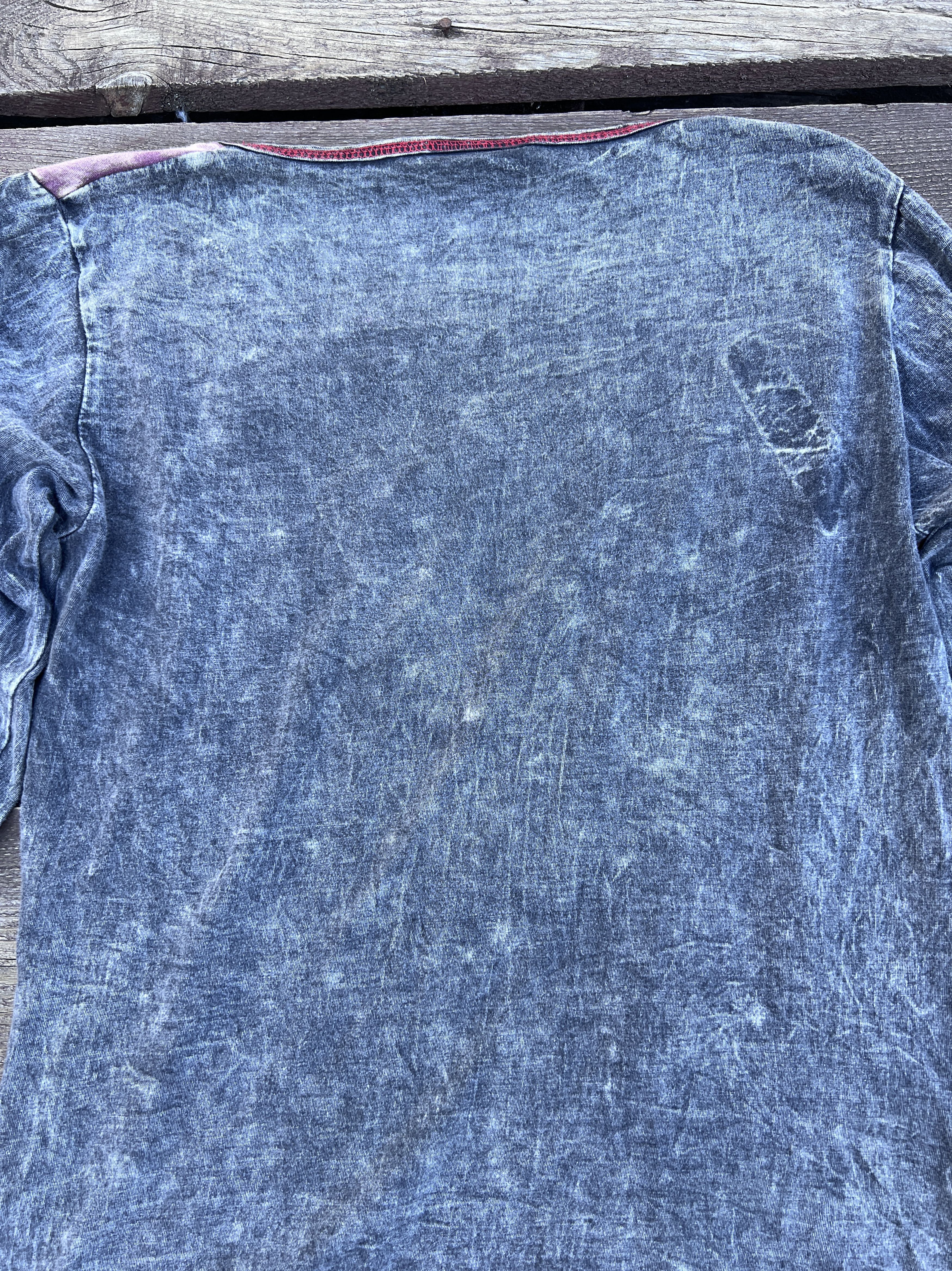 Vintage Vintage Y2K Avant Garde Nepal Patchwork long sleeve shirt Size M / US 6-8 / IT 42-44 - 15 Thumbnail