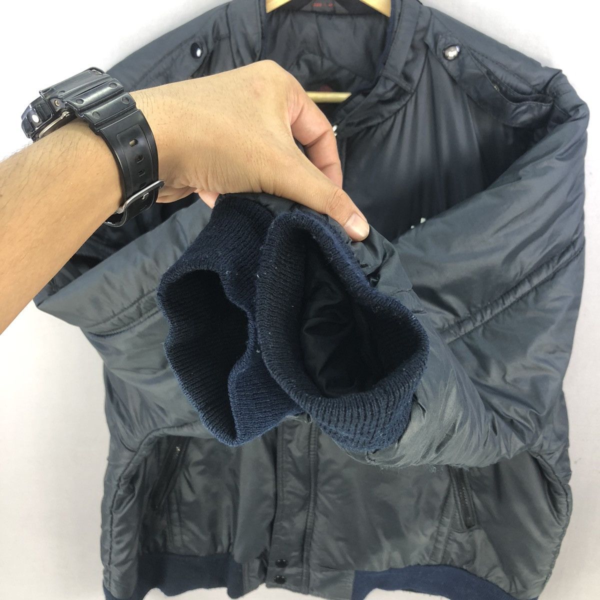 Vintage Vintage 80’s Upstream Racing Division Jeep Bomber Jacket Size US L / EU 52-54 / 3 - 17 Thumbnail