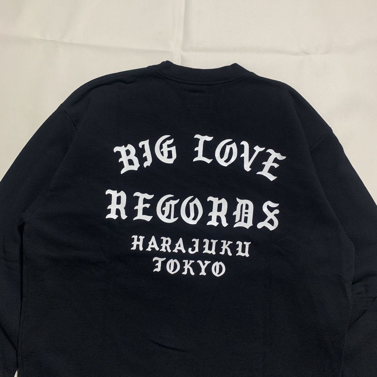 Band Tees × Japanese Brand BIG LOVE RECORDS CLASSIC LOGO SWEATSHIRT Size US L / EU 52-54 / 3 - 2 Thumbnail