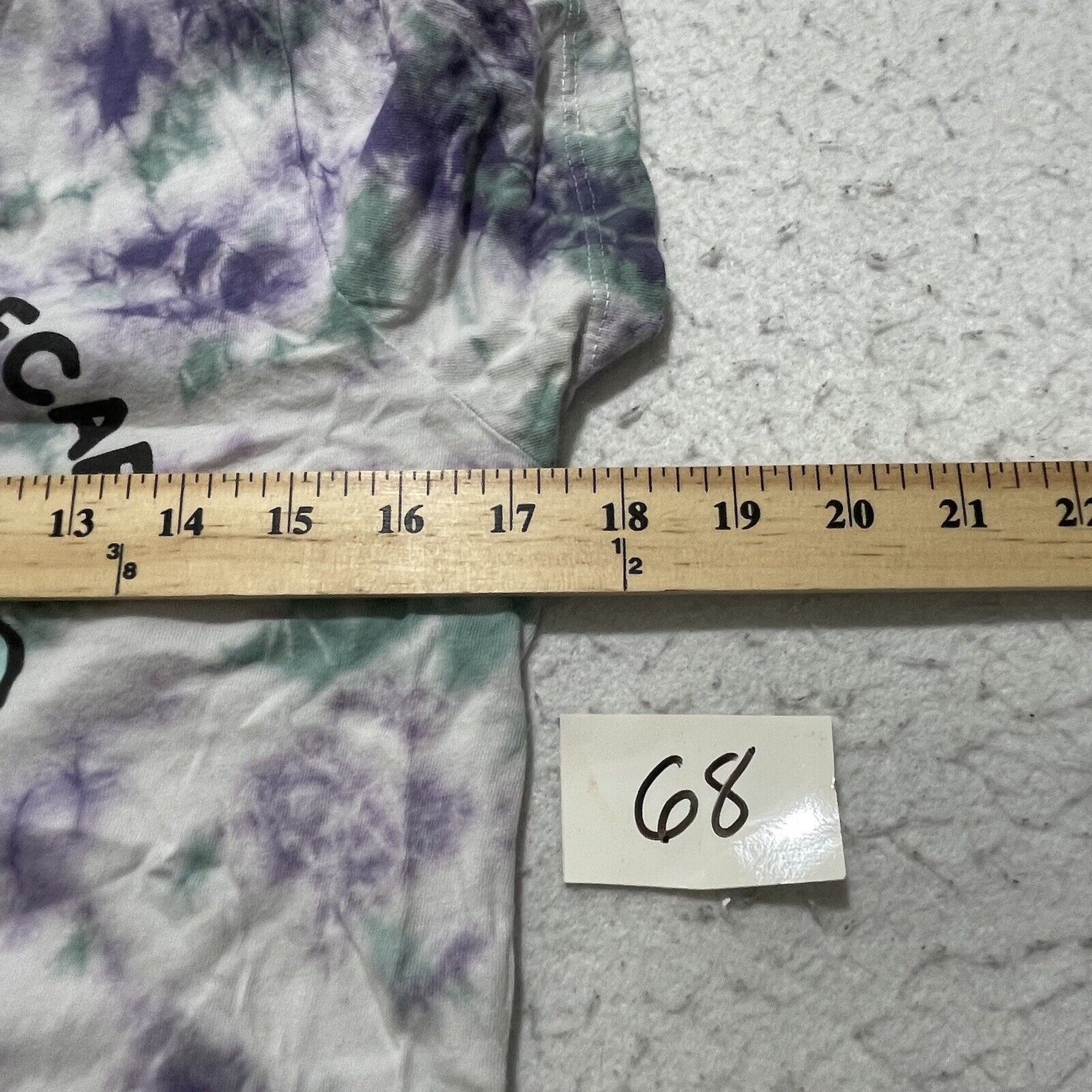 Other Urban Nation Death Before Decaf Tie-Dye Graphic T-Shirt Size XS / US 0-2 / IT 36-38 - 7 Thumbnail