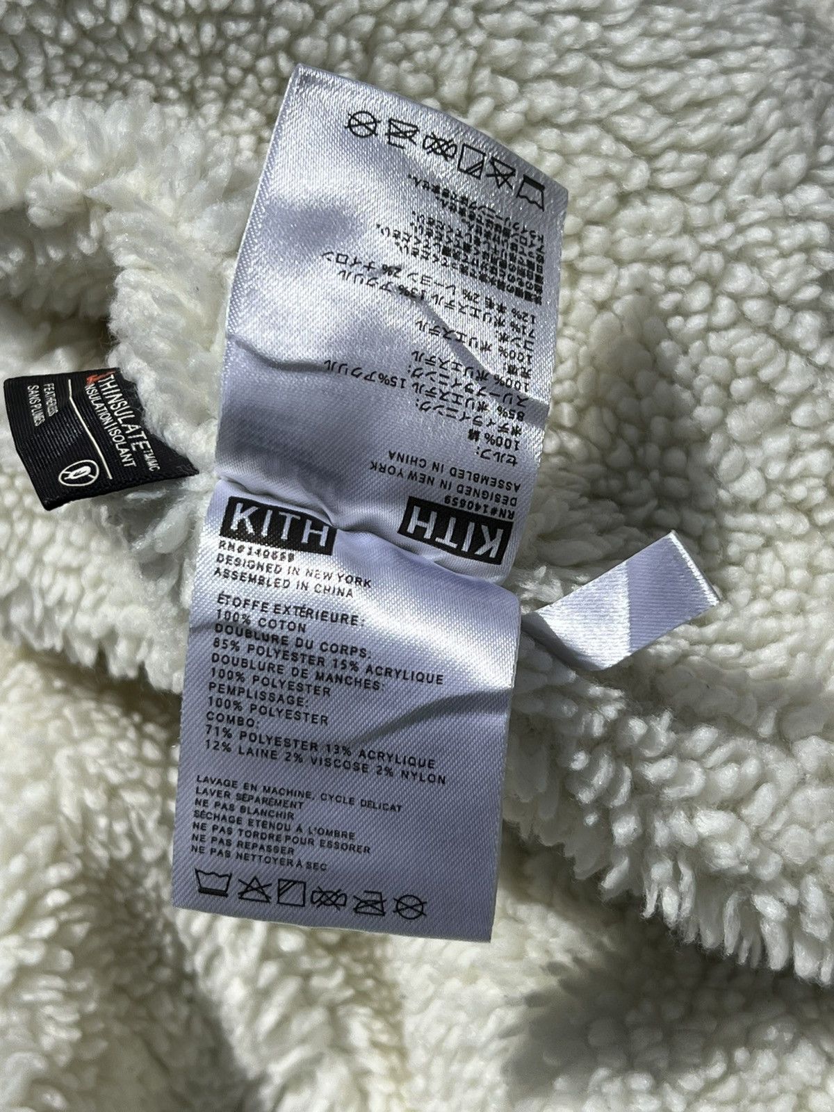Kith Kith Washed Corduroy Laight Jacket – Ink – Size L Size US L / EU 52-54 / 3 - 13 Thumbnail