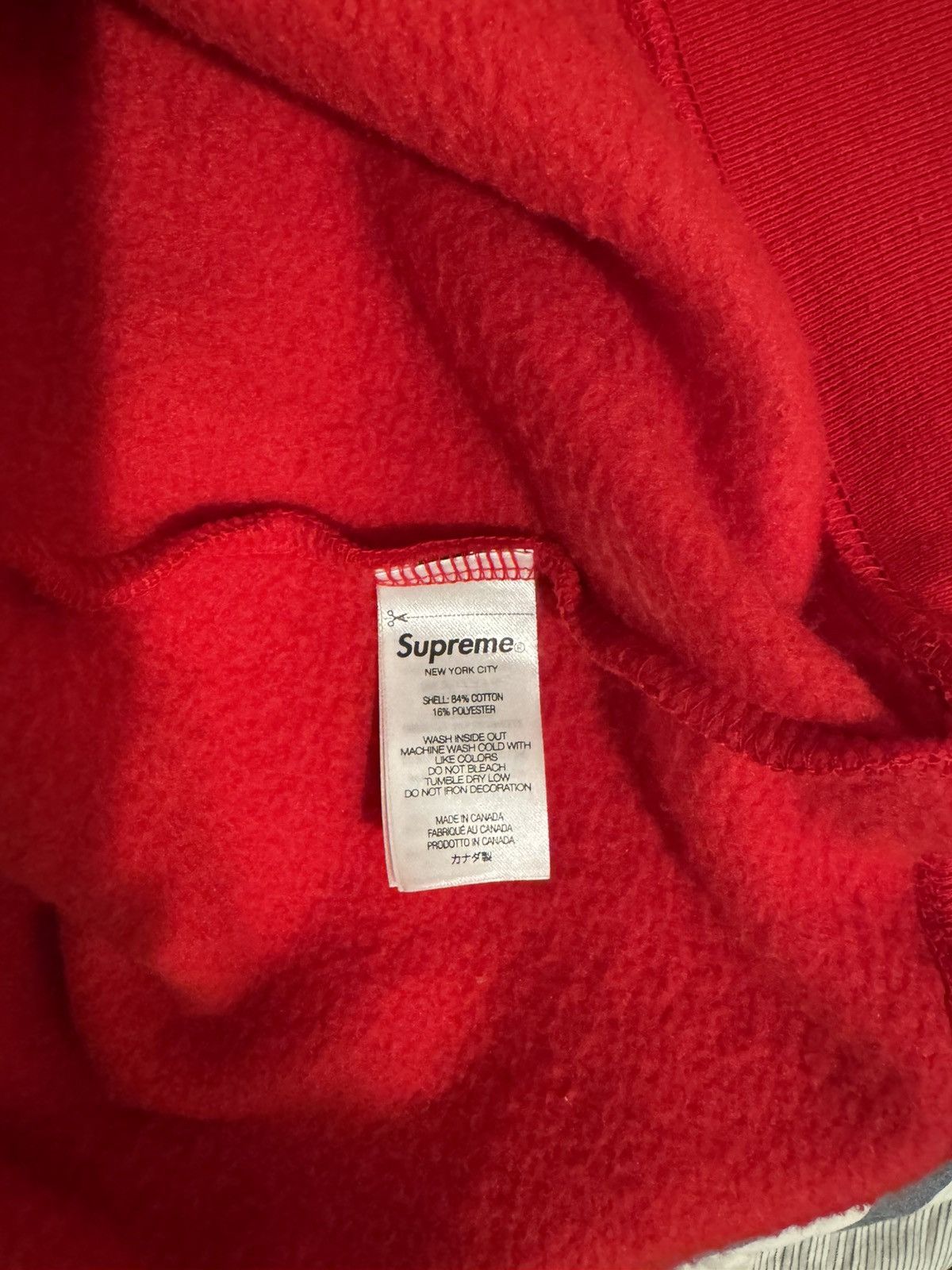Supreme Supreme Hoodie Red Soup Can Pullover SS24 Size US XXL / EU 58 / 5 - 3 Thumbnail