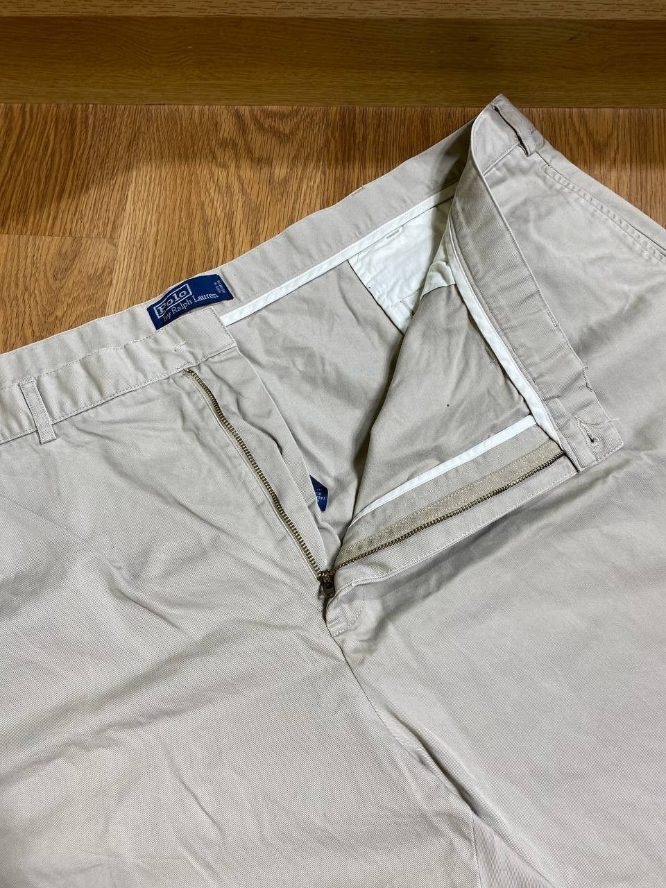Polo Ralph Lauren Polo Ralph Lauren Cargo Shorts Mens 50 Cream Chino Outdoor Size US 34 / EU 50 - 19 Thumbnail