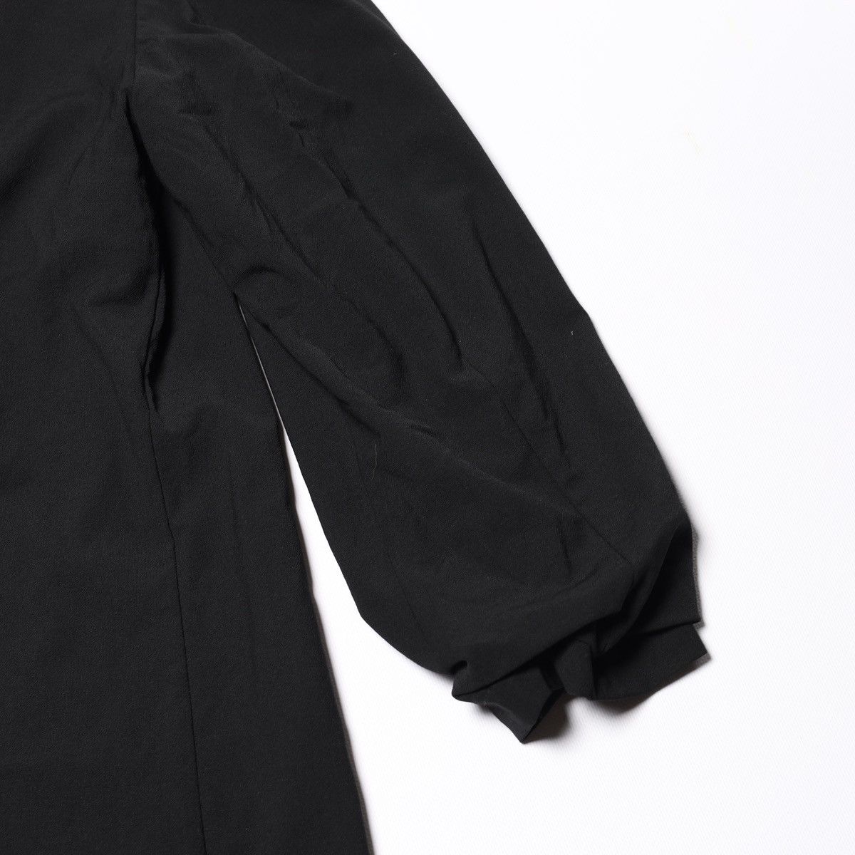 Versace 80s Gianni Versace Couture Vintage Black Light Coat Trench Size US XL / EU 56 / 4 - 19 Thumbnail