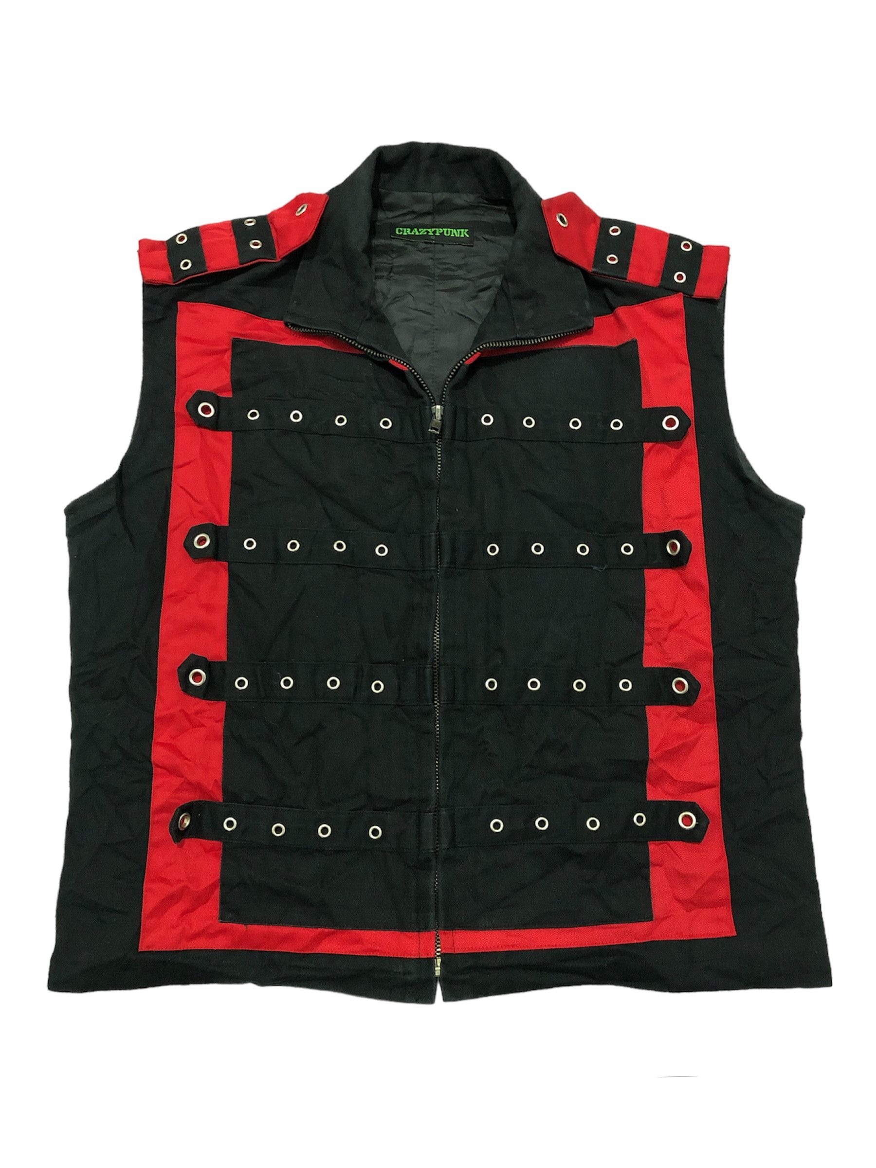 archive vest grunge punk opium 短丈　ギャル男 archive vest grunge punk opium 短丈 ギャル男