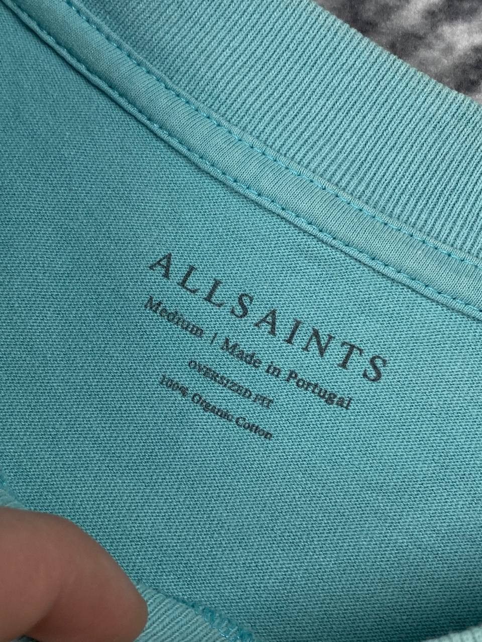 Allsaints AllSaints Access SS Crew Big Logo T Shirt Men Size M Green Size US M / EU 48-50 / 2 - 11 Thumbnail