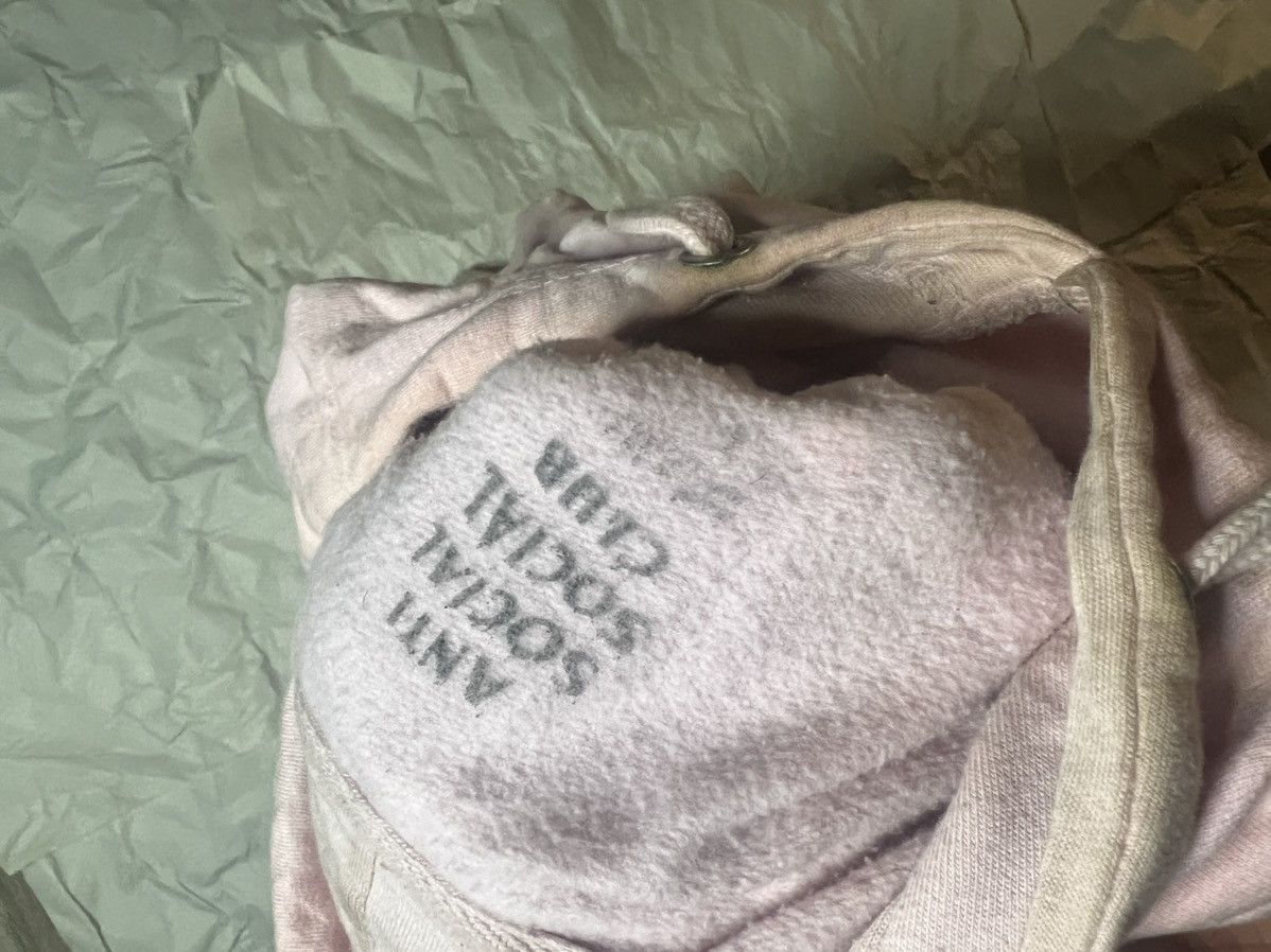 Anti Social Social Club ASSC PINK HOODIE Size US L / EU 52-54 / 3 - 3 Thumbnail