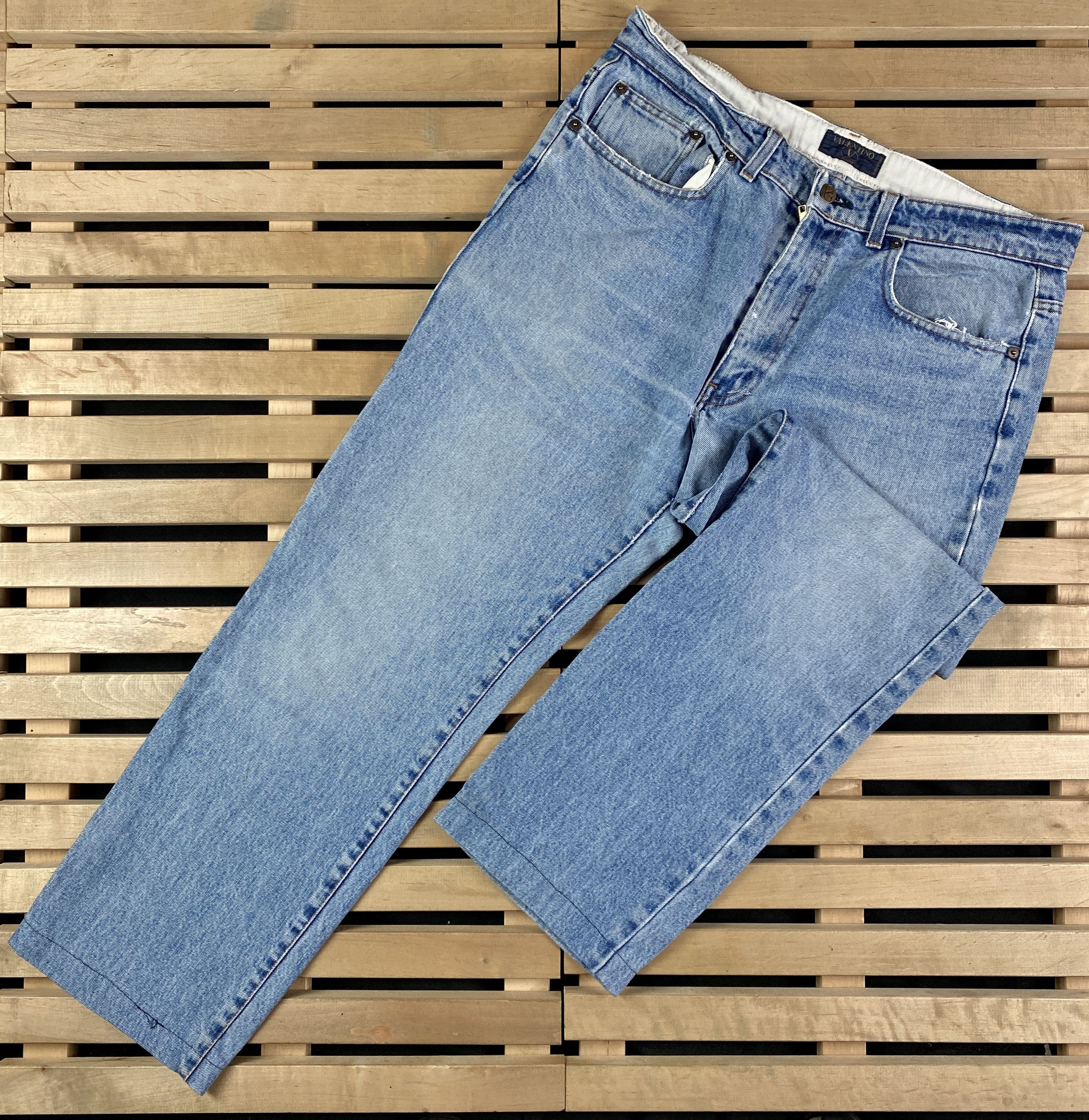 Valentino × Vintage Mens Vintage Jeans Pants Valentino Size 40 Size US 40 / EU 56 - 1 Thumbnail