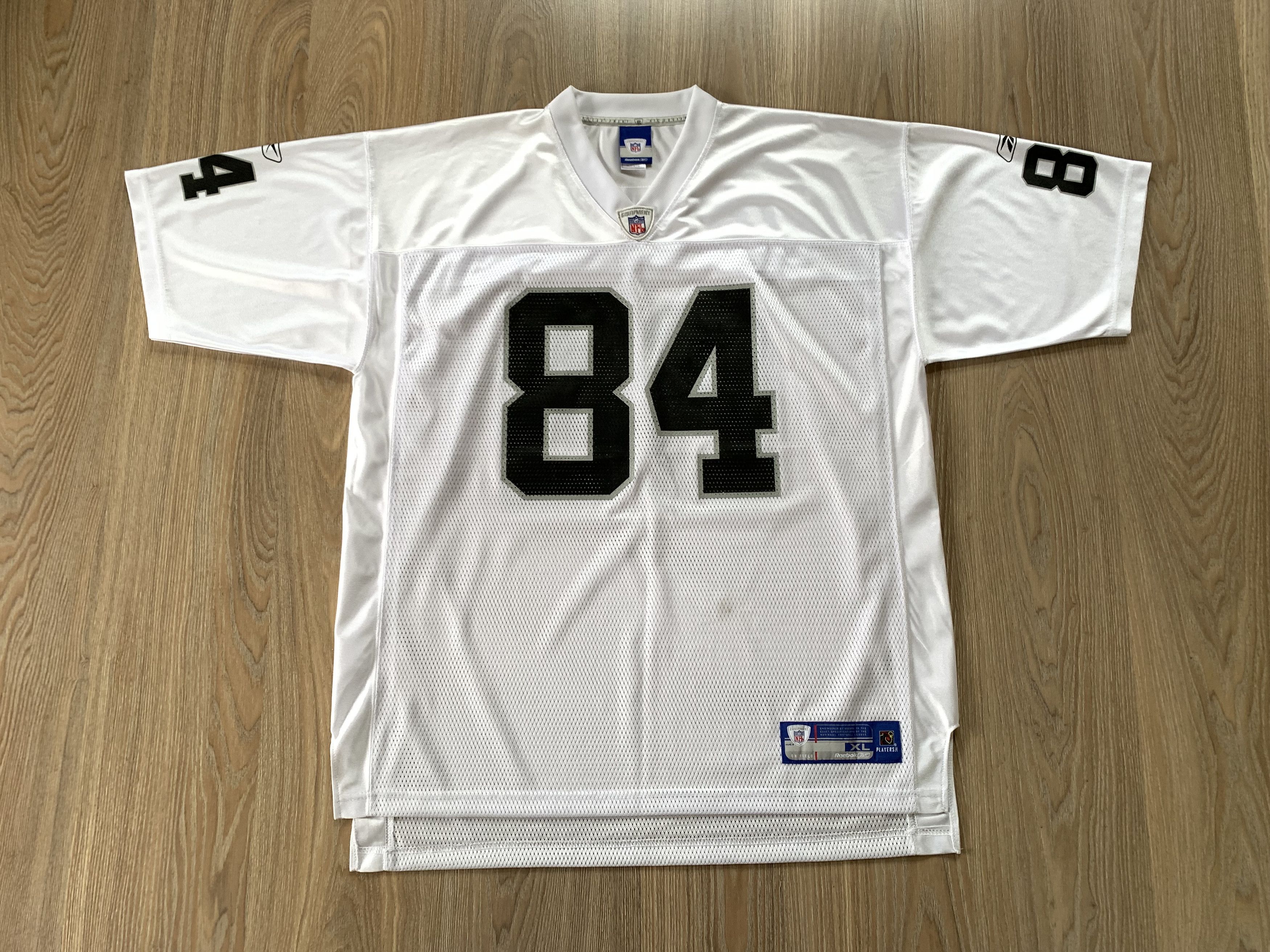 NFL × Reebok × Vintage Rare Reebok NFL Oakland Raiders Jerry Porter #84 Jersey Size US XL / EU 56 / 4 - 2 Thumbnail