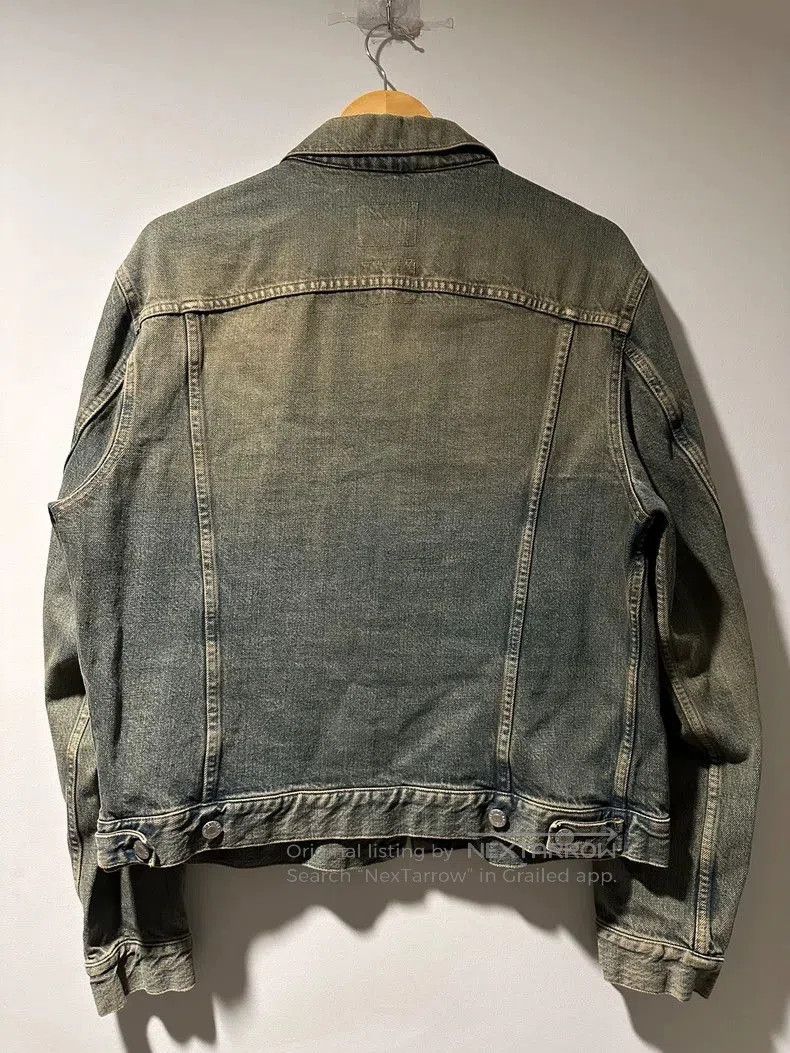 Helmut Lang Stained One Pocket Denim Jacket- Size US L / EU 52-54 / 3 - 4 Thumbnail