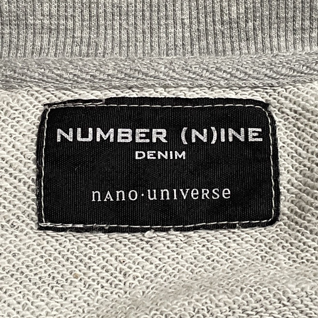 Number (N)ine Vintage Japanese Brand Number Nine Sweatshirt 2000s Size US M / EU 48-50 / 2 - 10 Thumbnail