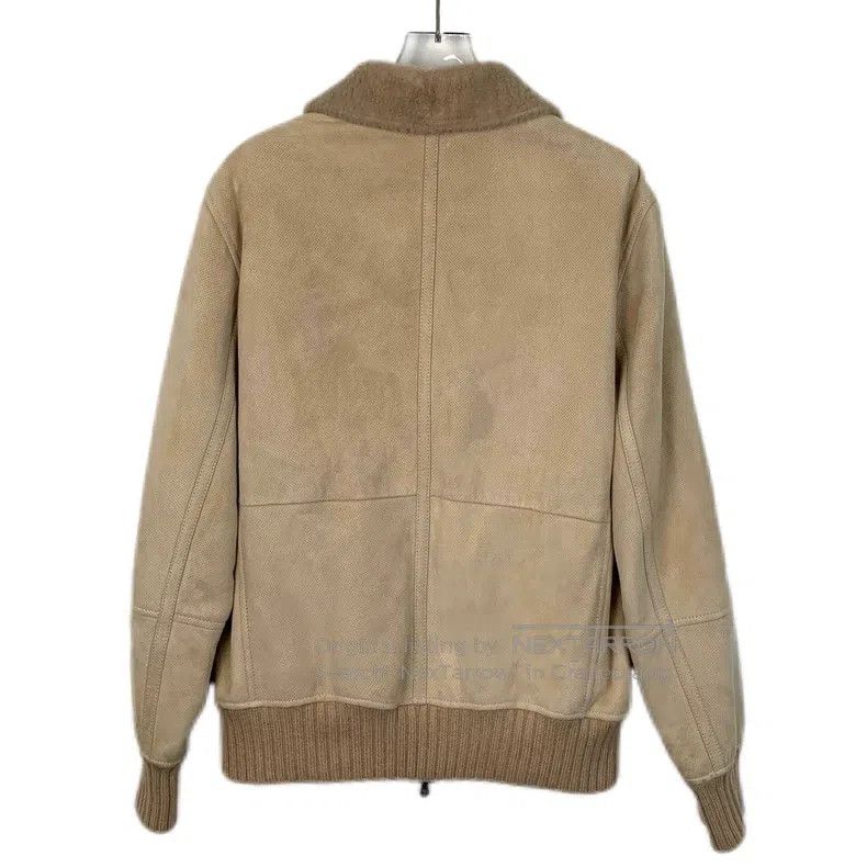 Brunello Cucinelli Brunello Cucinelli Brown cotton corduroy collar zipper jac Size XS / US 0-2 / IT 36-38 - 2 Thumbnail