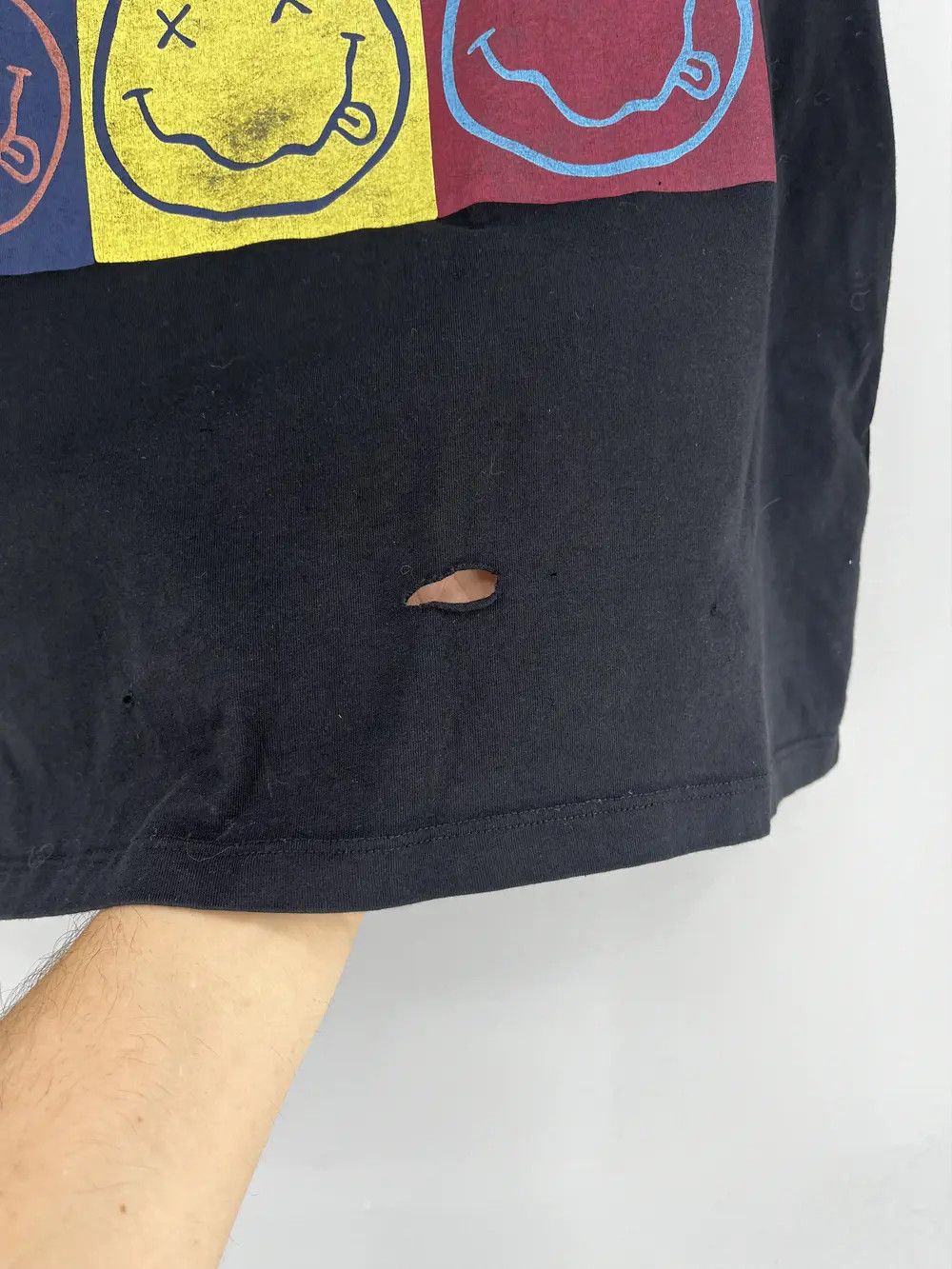 Band Tees × Vintage Nirvana Vintage Tee Men's Size L Black Short Sleeve Size US XXL / EU 58 / 5 - 7 Thumbnail