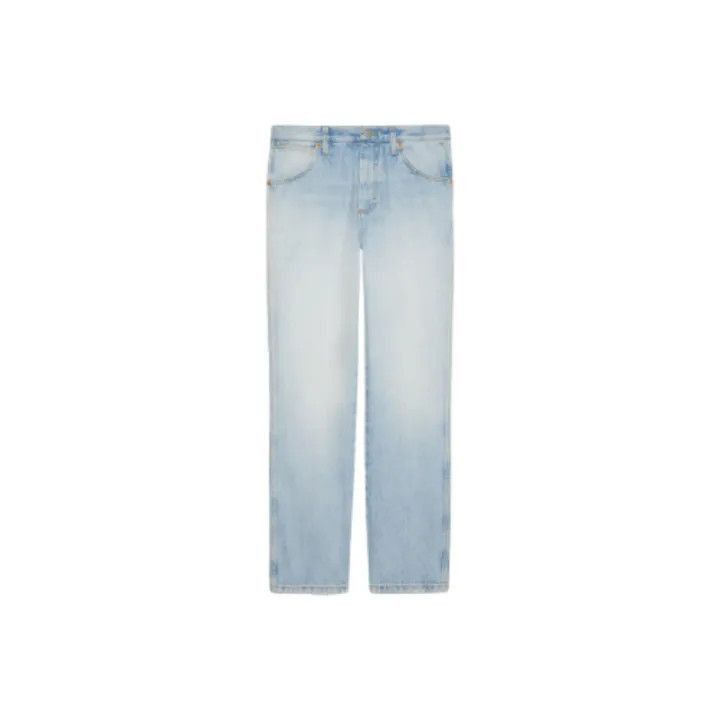 Gucci Gucci GUCCI Vintage Mid-Rise Straight Leg Jeans -2506 Size US 30 / EU 46 - 1 Thumbnail