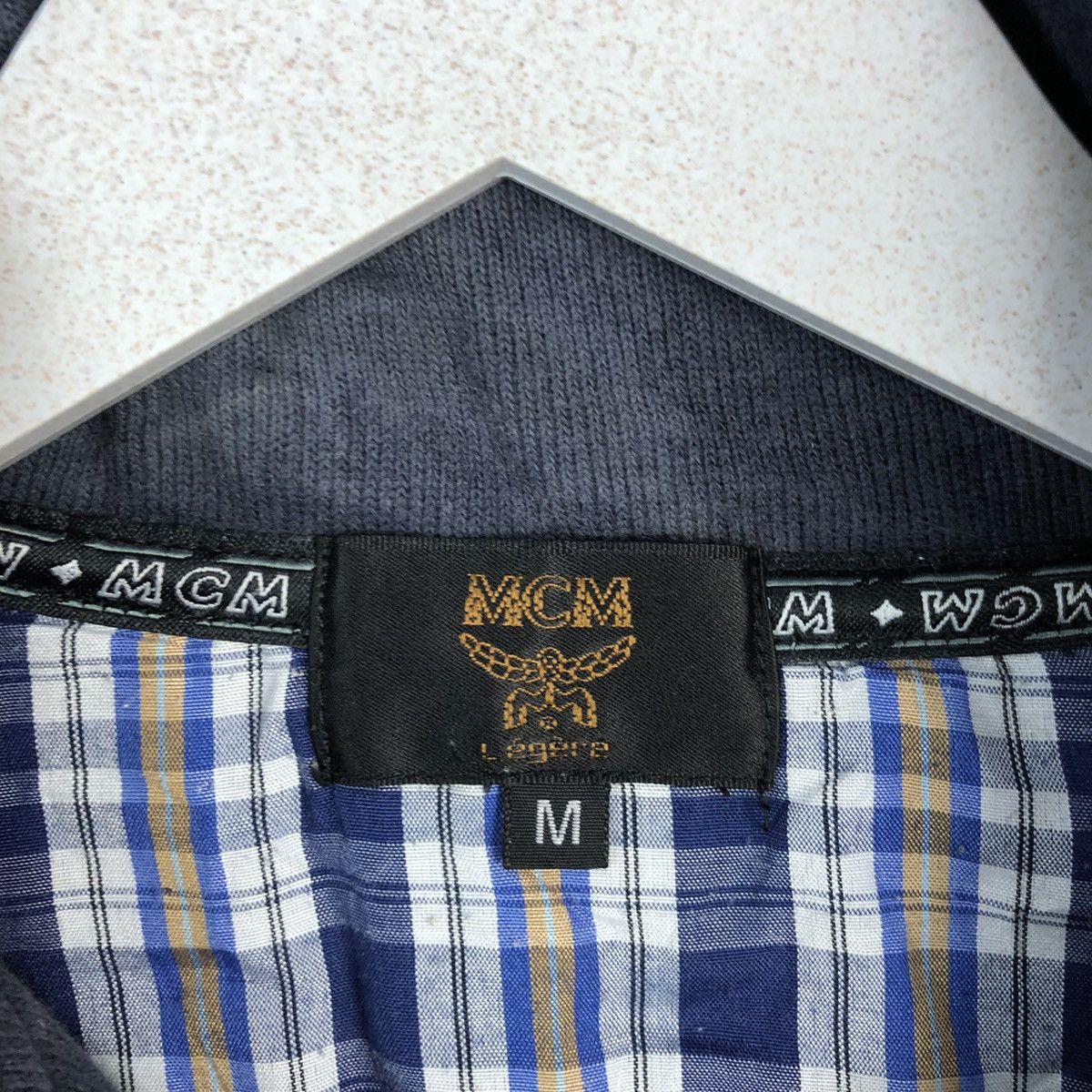 MCM MCM Legere faded Darkblue Sweatshirt vintage #A1514 Size US M / EU 48-50 / 2 - 11 Thumbnail