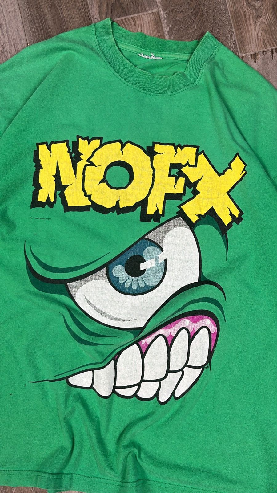 Band Tees × Vintage Rare❗️ Vintage NOFX Mons Tour rock hype tee Size US L / EU 52-54 / 3 - 3 Thumbnail