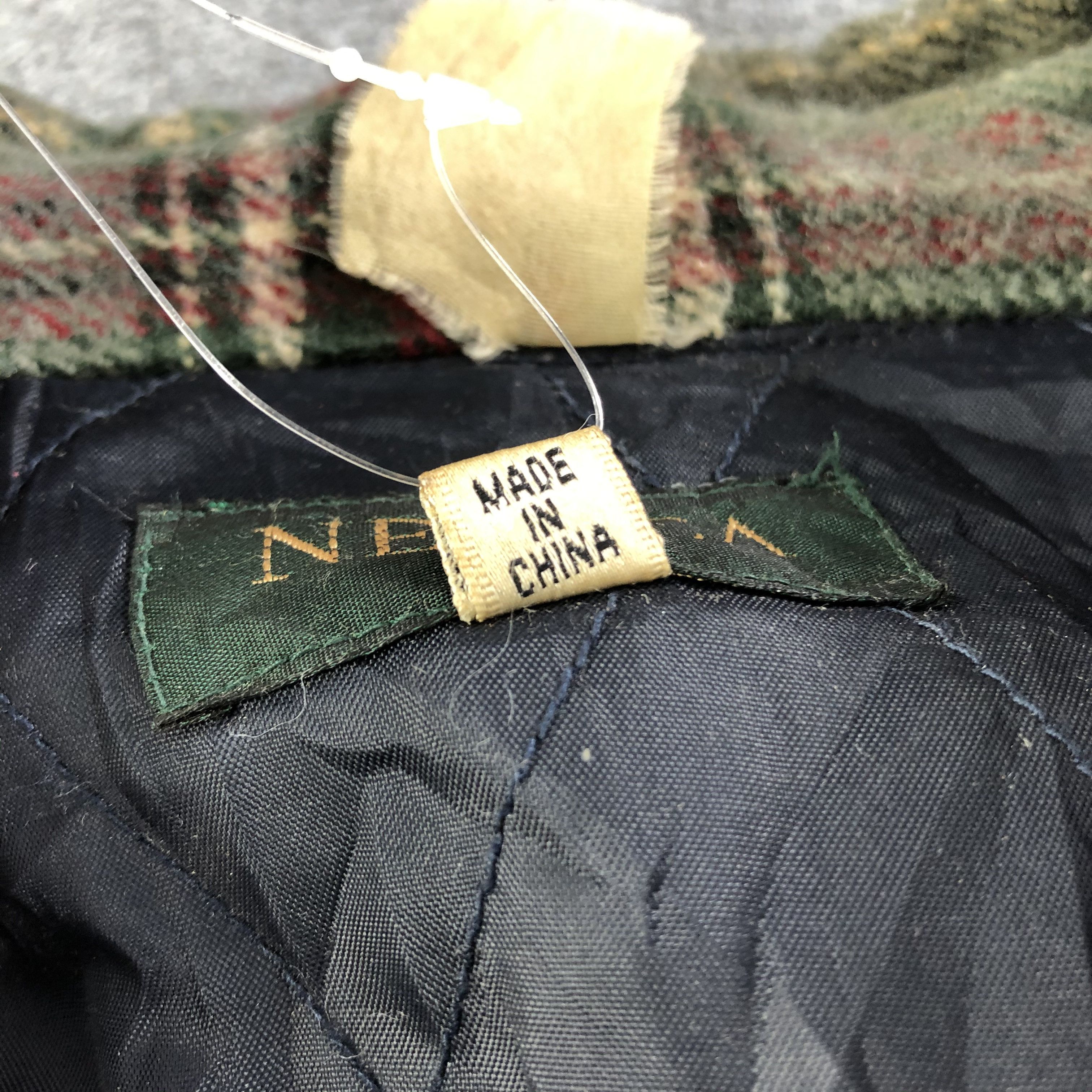 Japanese Brand Vintage Nepuca Plaid Flannel Shirt Jacket -JC181 Size US L / EU 52-54 / 3 - 6 Thumbnail