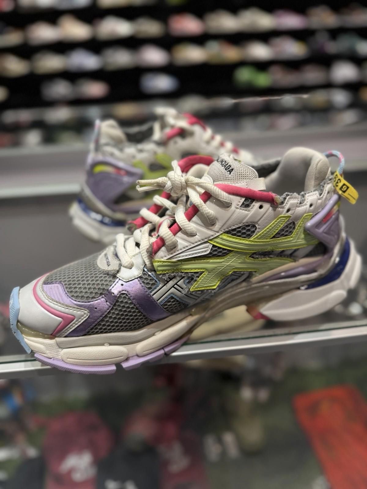 Balenciaga Balenciaga Runner Multicolor Mesh Sneakers $1150 47EU/14US Size US 14 / EU 47 - 11 Thumbnail