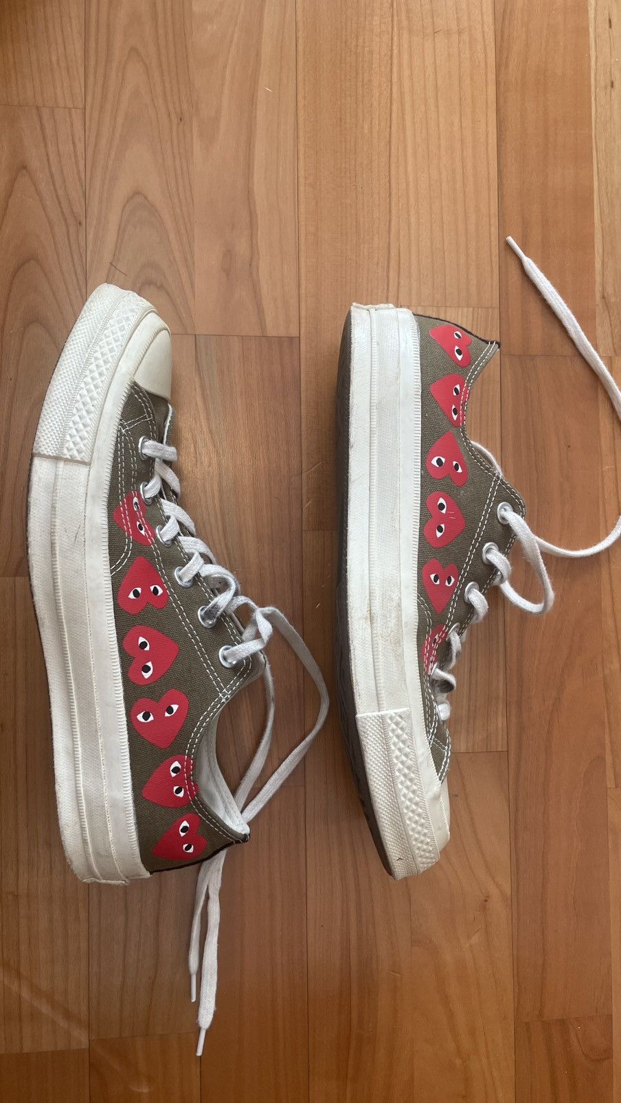 Comme des Garcons PLAY Comme des Garcon PLAY / Converse sneakers Size US 8.5 / EU 41-42 - 8 Thumbnail