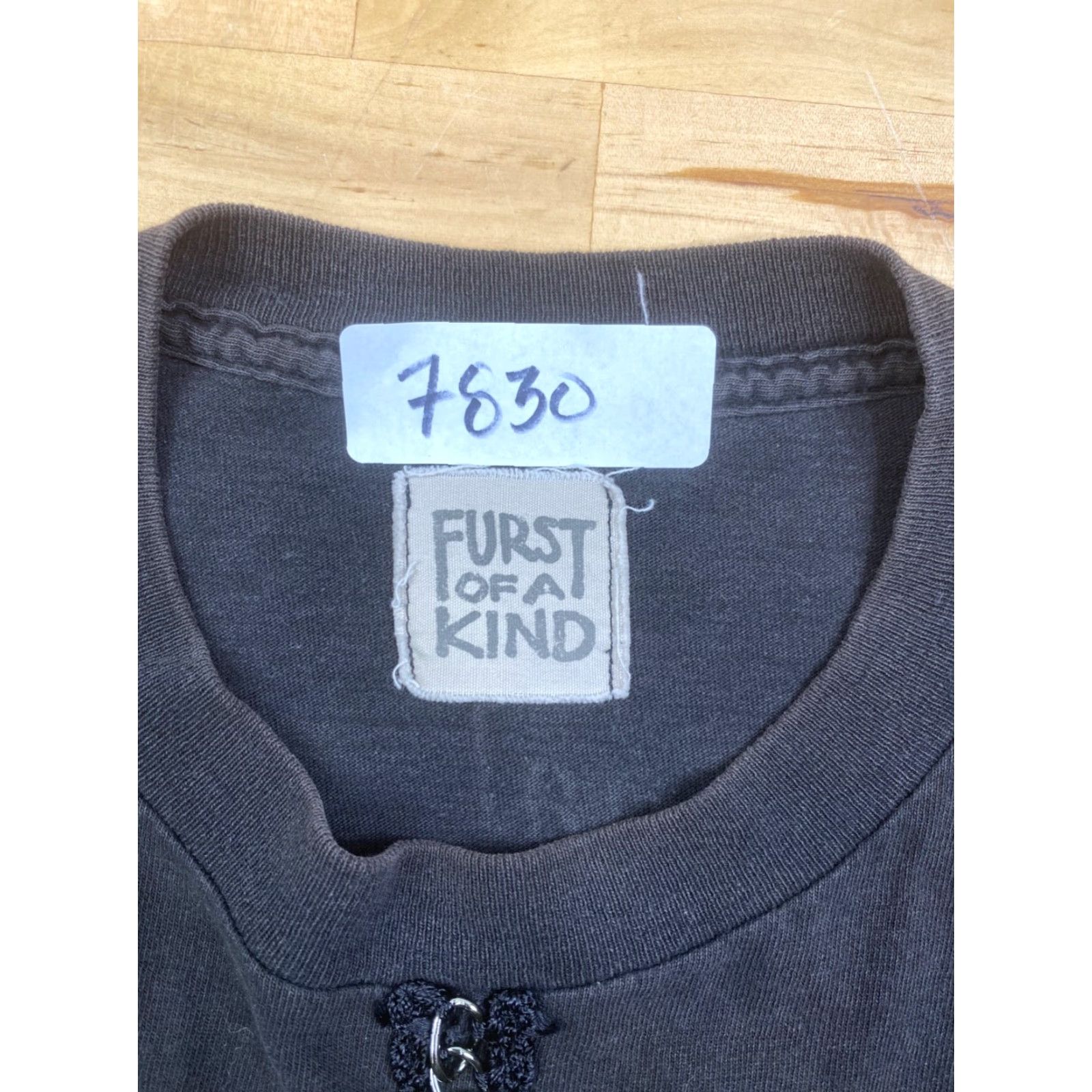 Vintage VINTAGE First of a Kind Crop Top T-Shirt Women M Black 2002 Sturgis Bike Week Size M / US 6-8 / IT 42-44 - 3 Thumbnail