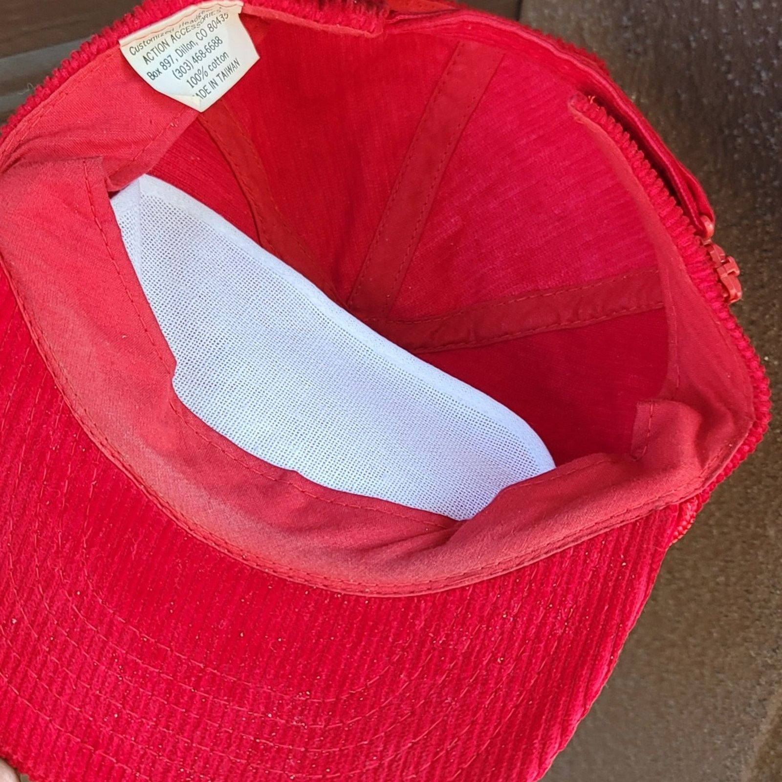 The Unbranded Brand Vtg Vail International Olympics Skiing Corduroy Hat Size ONE SIZE - 5 Thumbnail