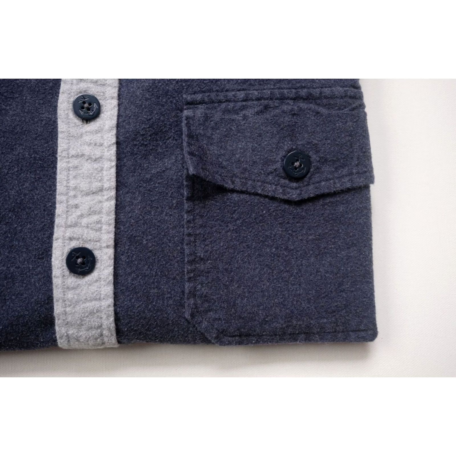 J.Crew VINTAGE J CREW Y2K CASUAL WORK SHIRT Long Sleeve Button Down M Blue Size US M / EU 48-50 / 2 - 4 Thumbnail